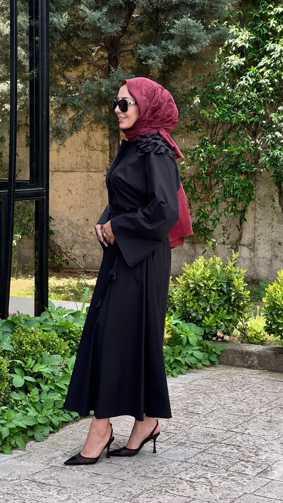 Kahma Çiçekli Omuz Detay Takım 26y25310