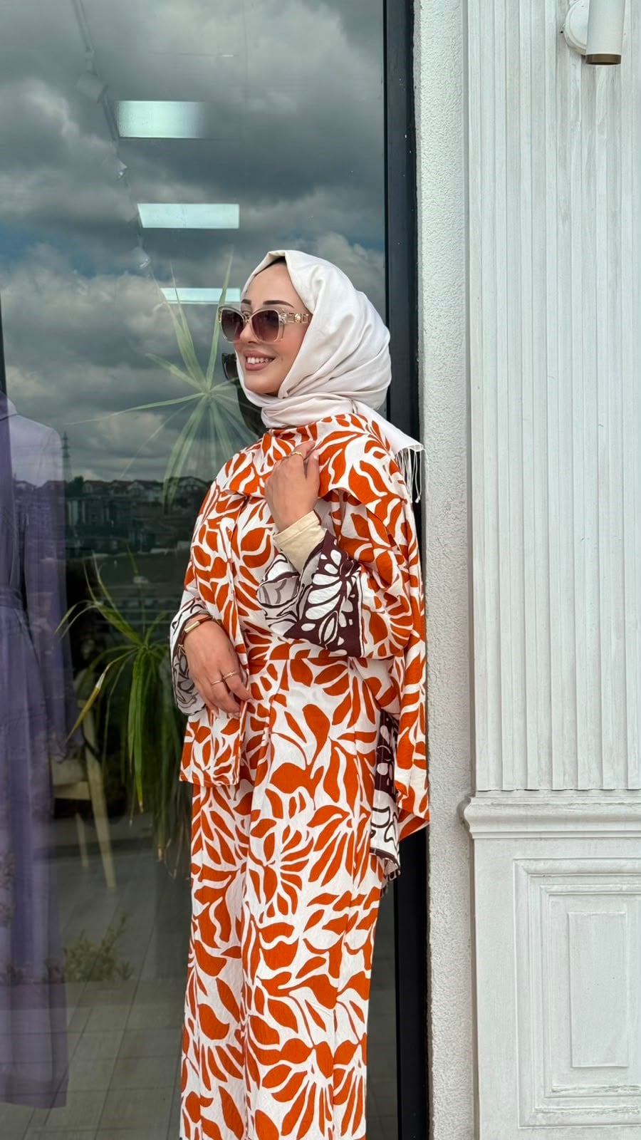 Kahma Desenli Kimono Takım 26y18312