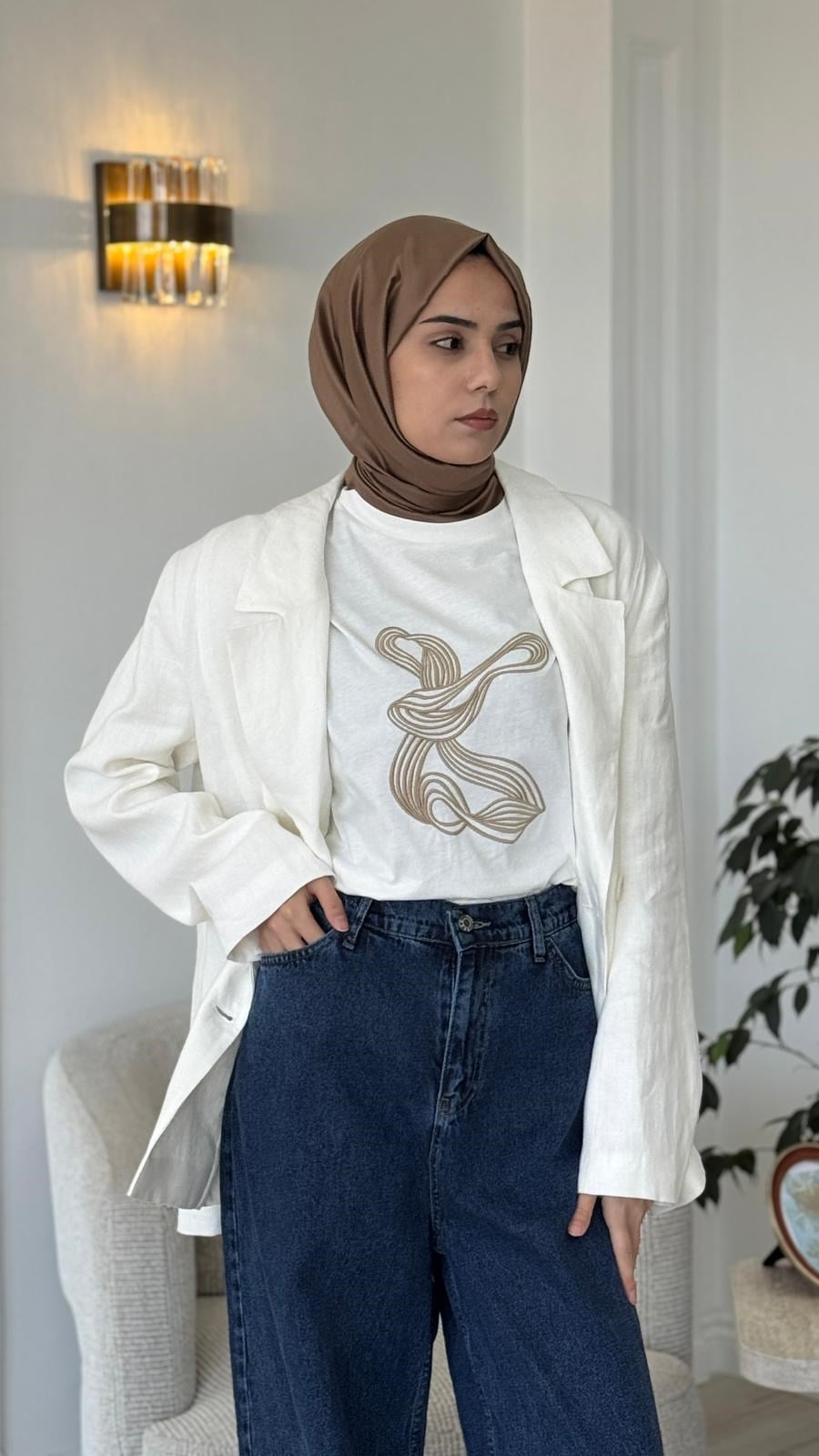 Kahma Desenli Tshirt 26y17308