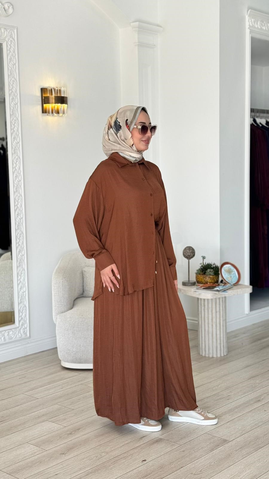 Kahma Dökümlü Pantolon 26y11332