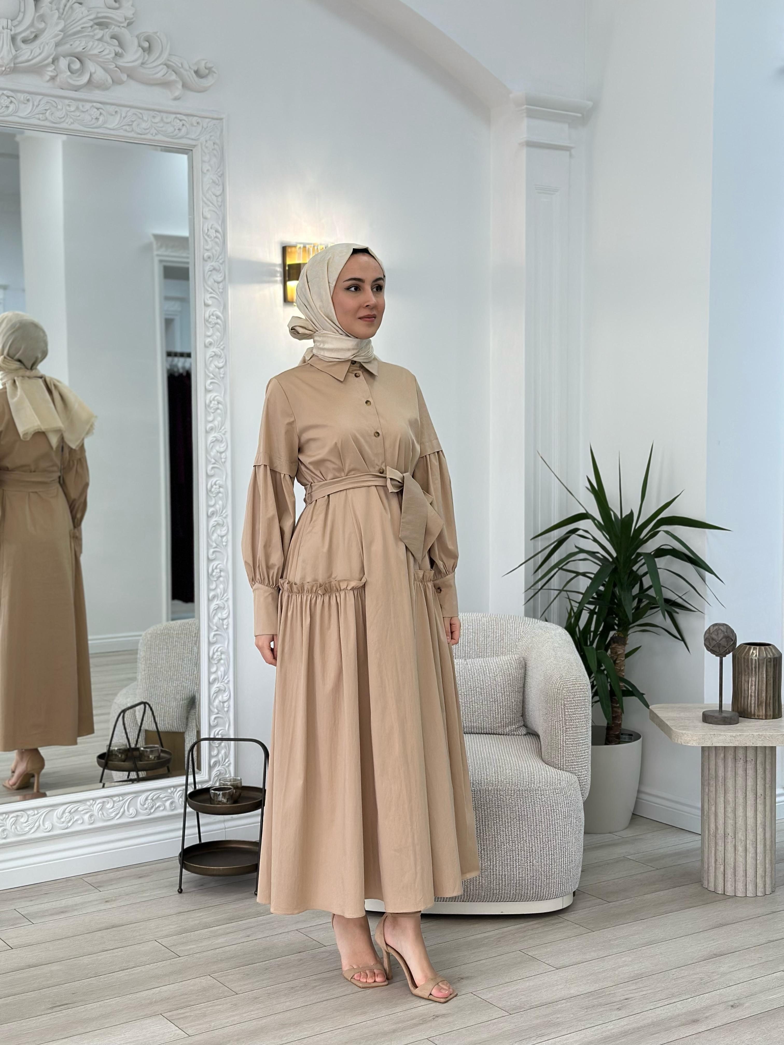 Kahma Elbise Bej 25y13153