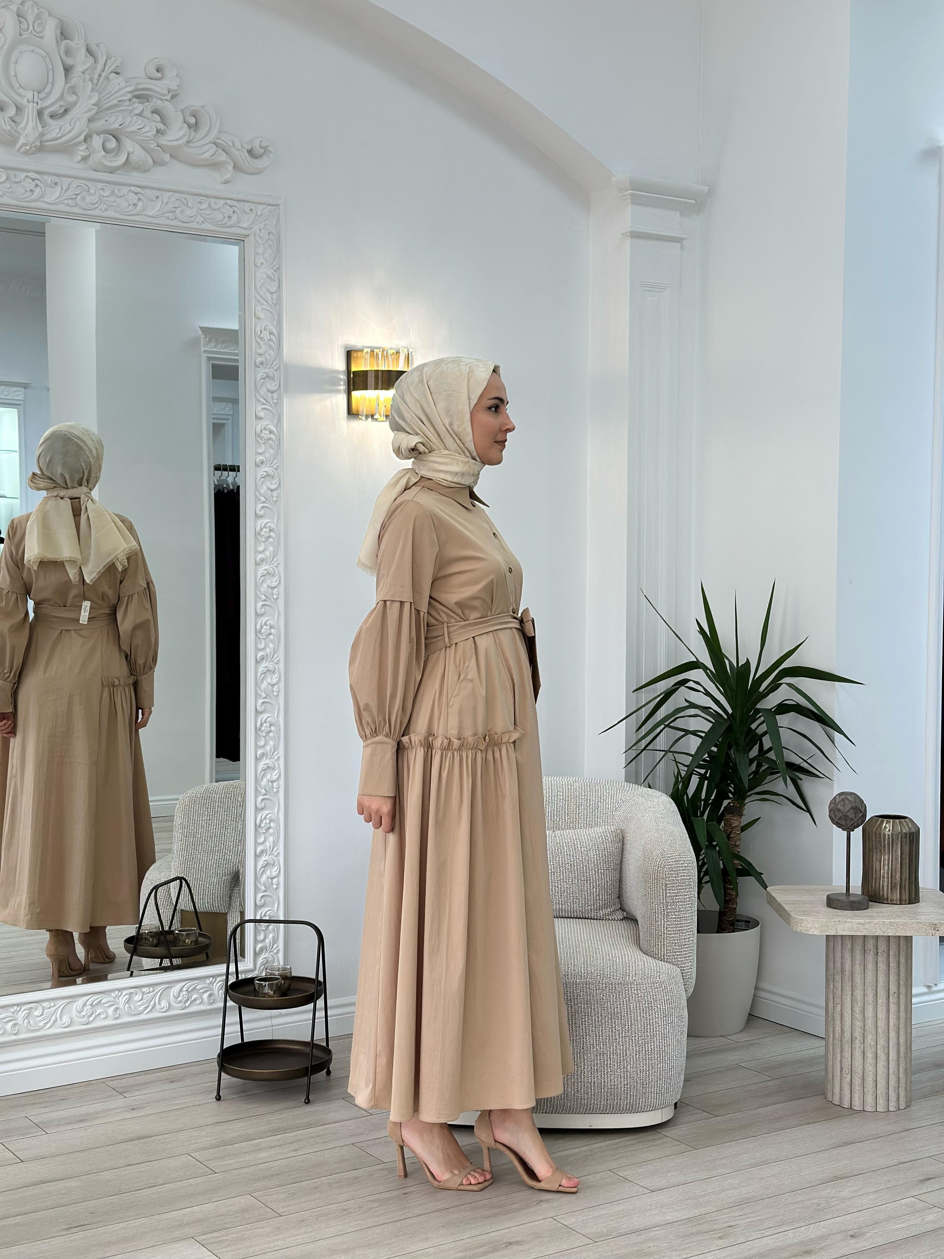 Kahma Elbise Bej 25y13153