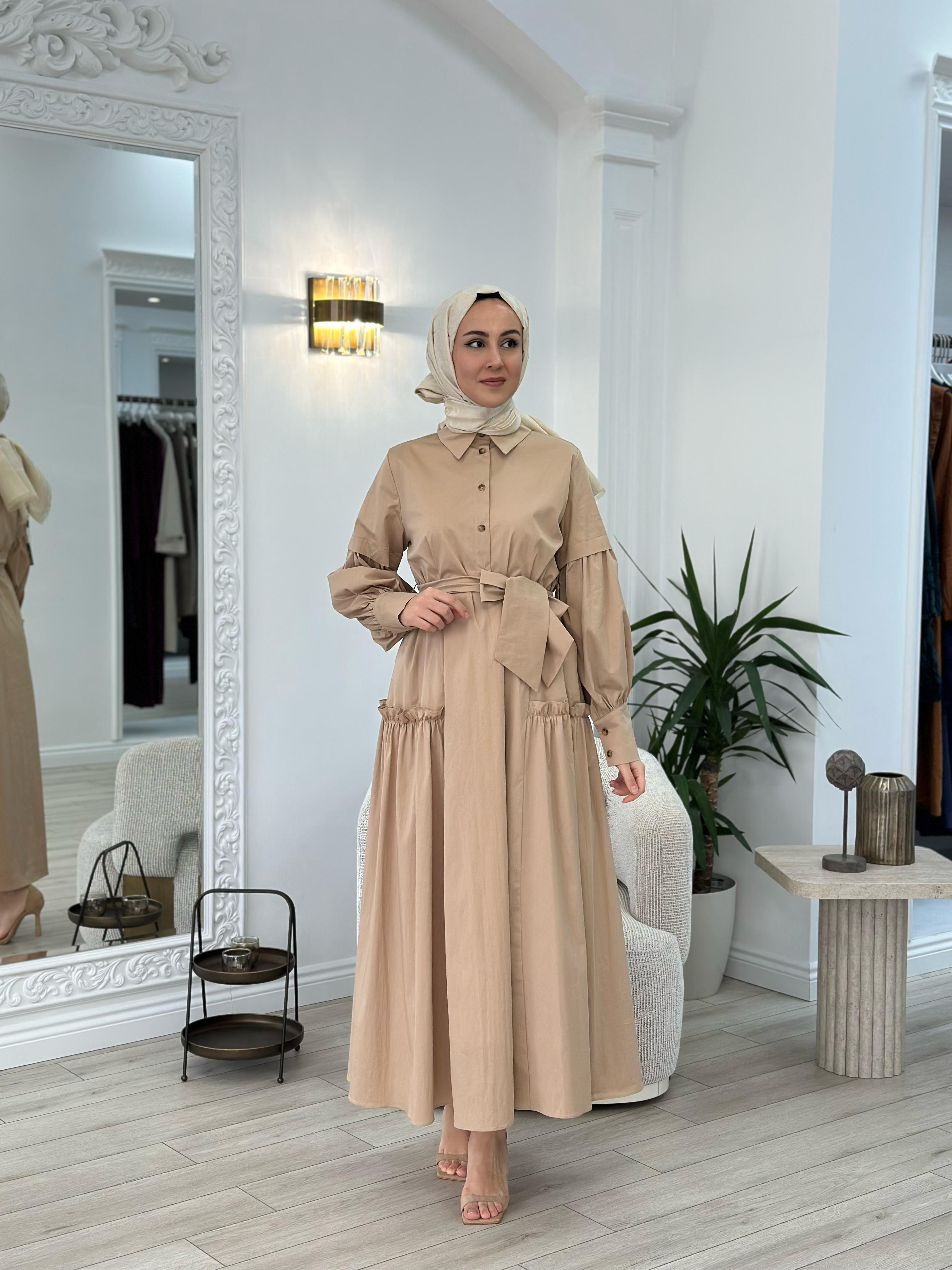 Kahma Elbise Bej 25y13153