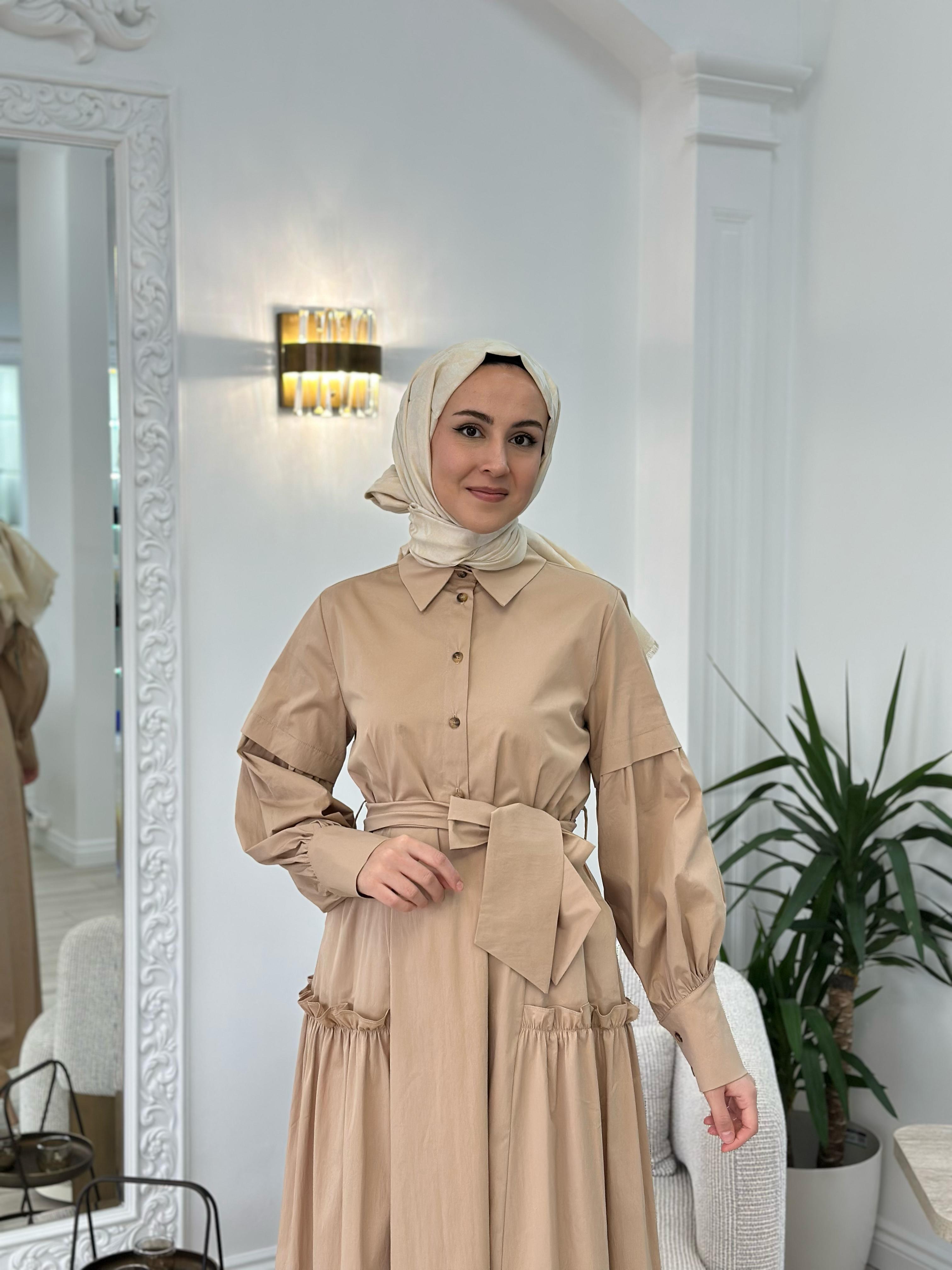 Kahma Elbise Bej 25y13153
