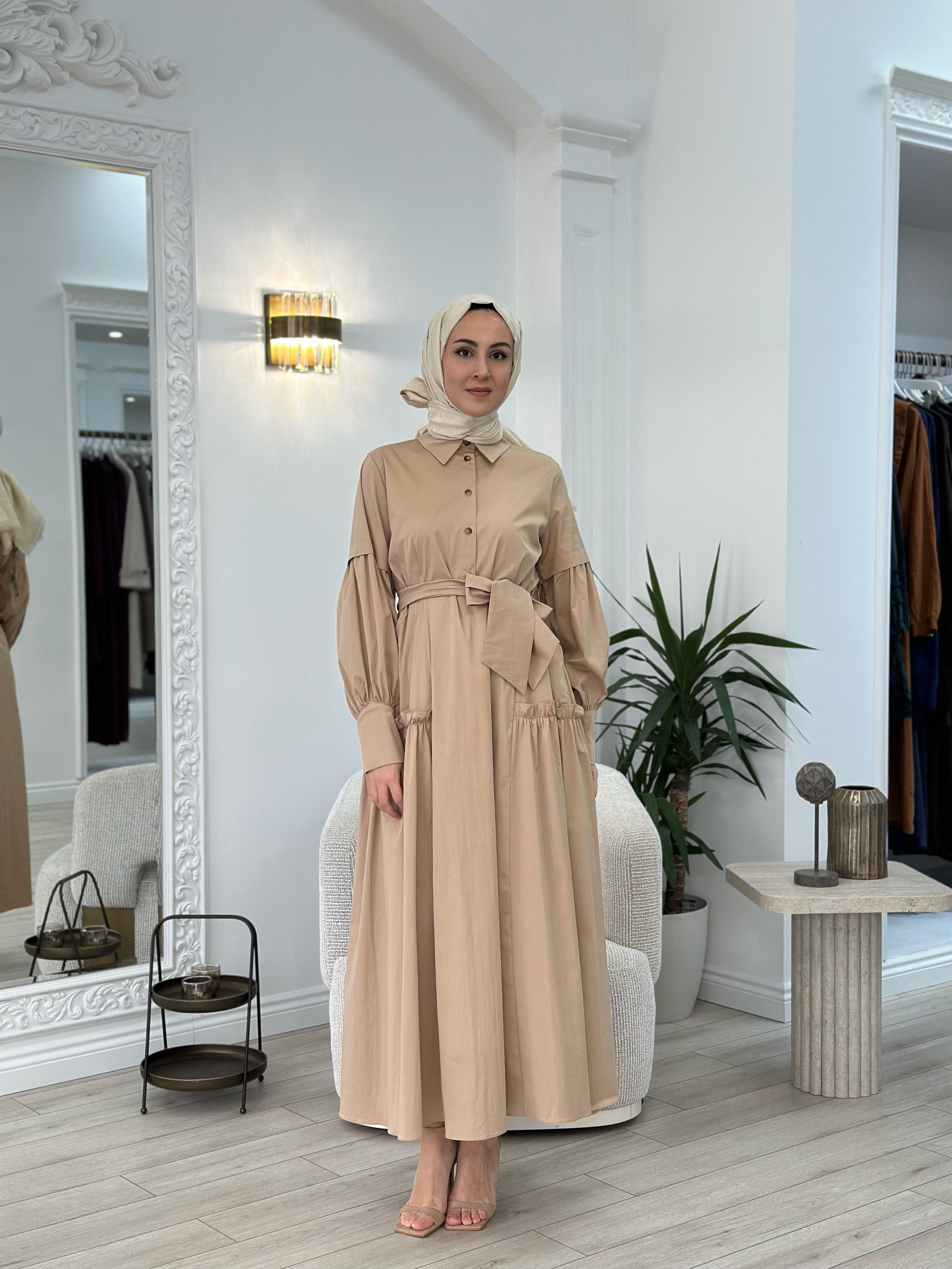 Kahma Elbise Bej 25y13153