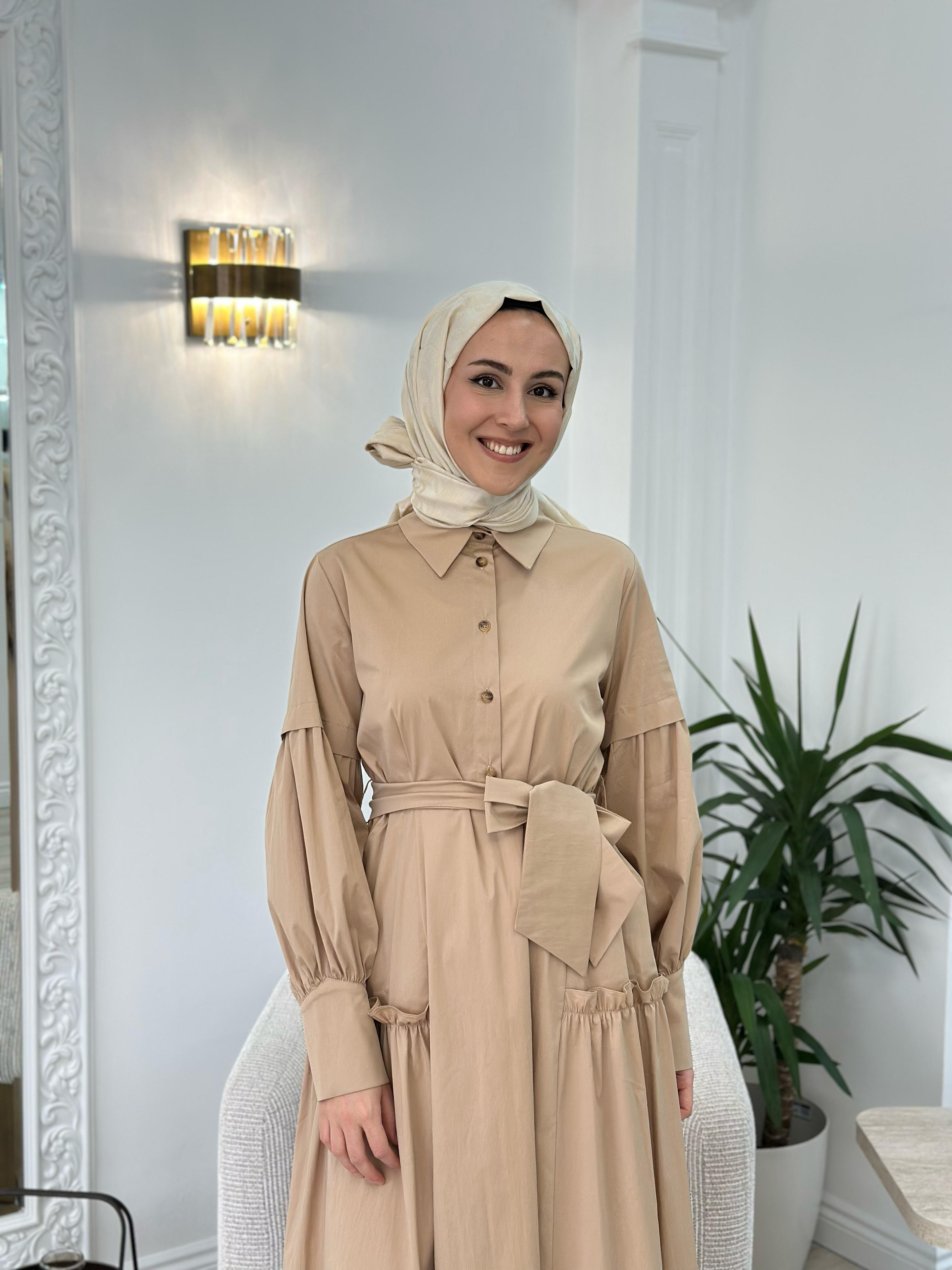 Kahma Elbise Bej 25y13153