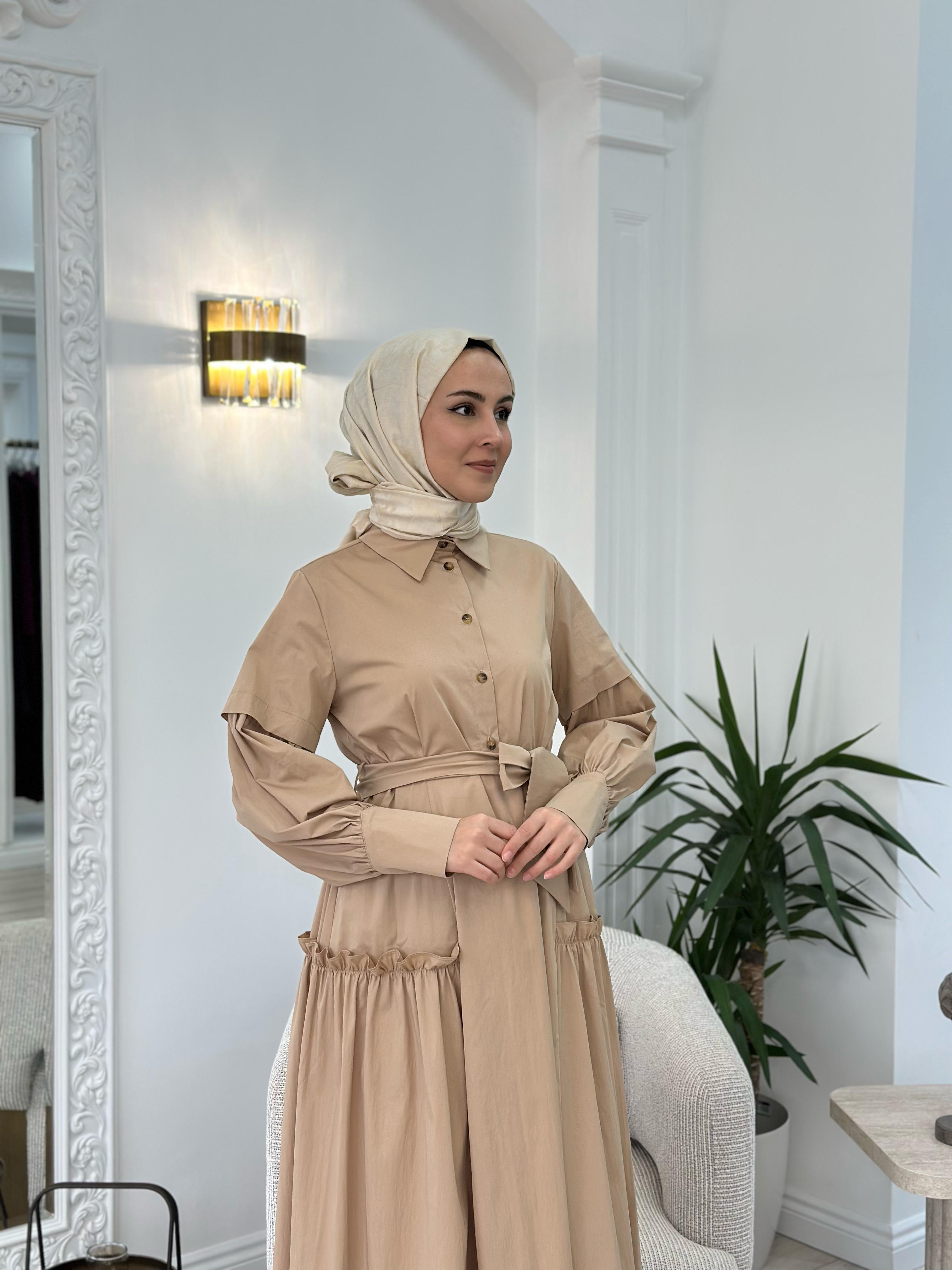 Kahma Elbise Bej 25y13153