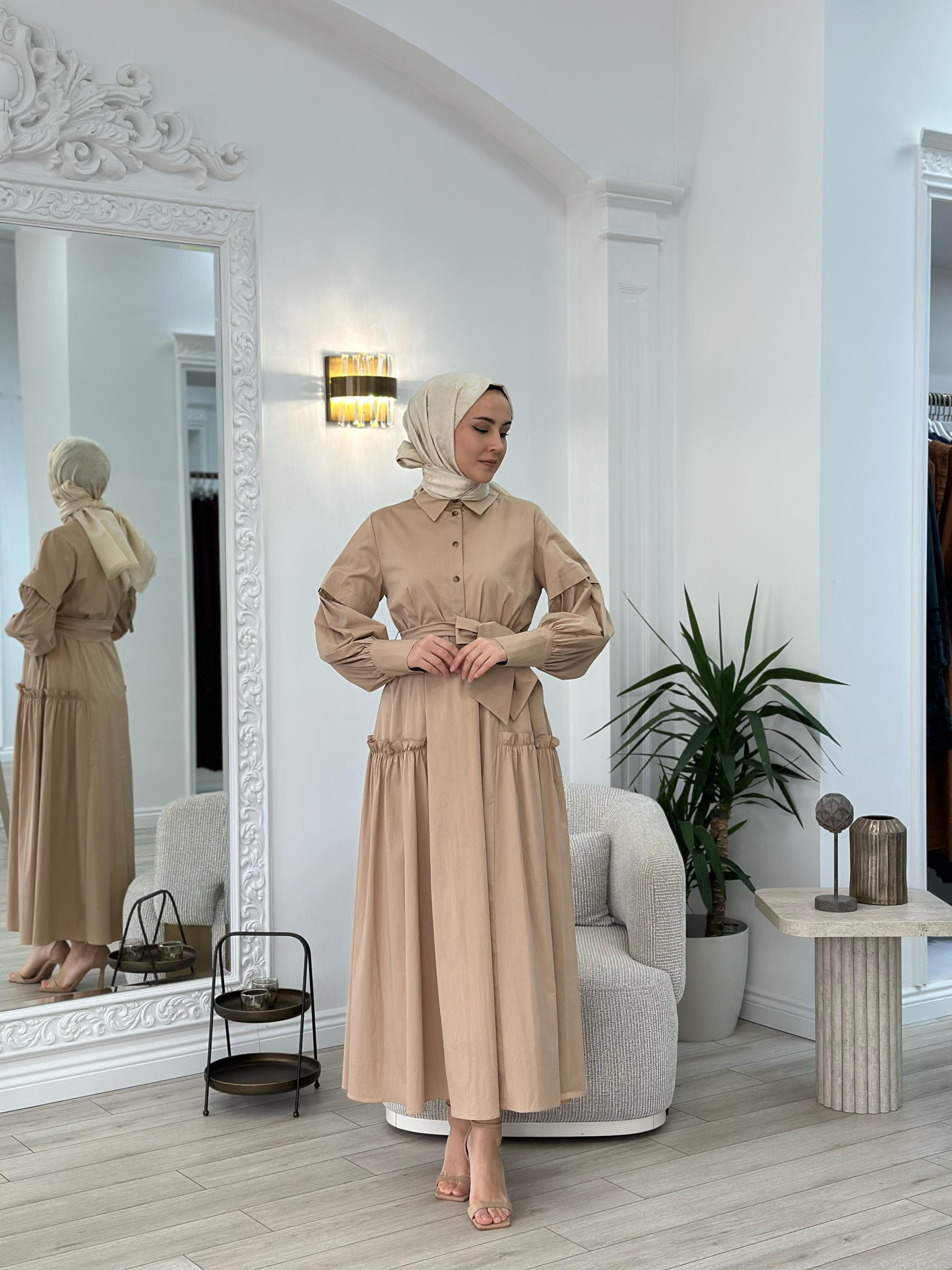 Kahma Elbise Bej 25y13153