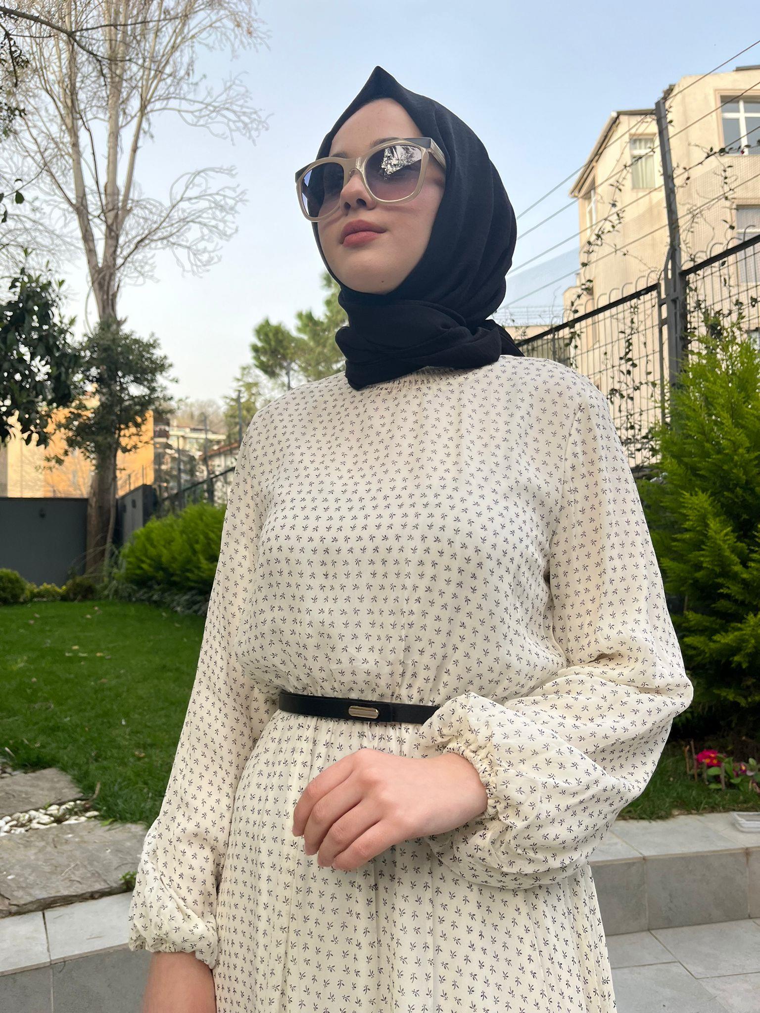 Kahma Elbise Beyaz 24y13046