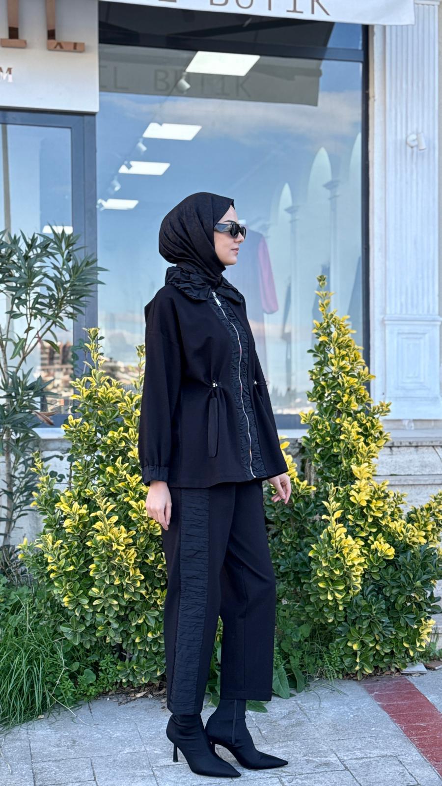 Kahma Fermuarlı Ceket 25k14206