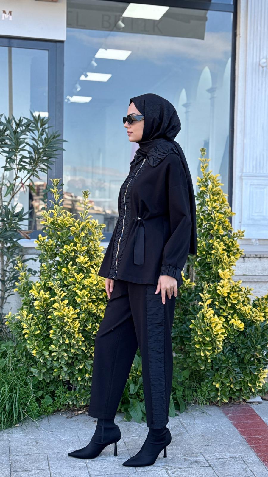 Kahma Fermuarlı Ceket 25k14206