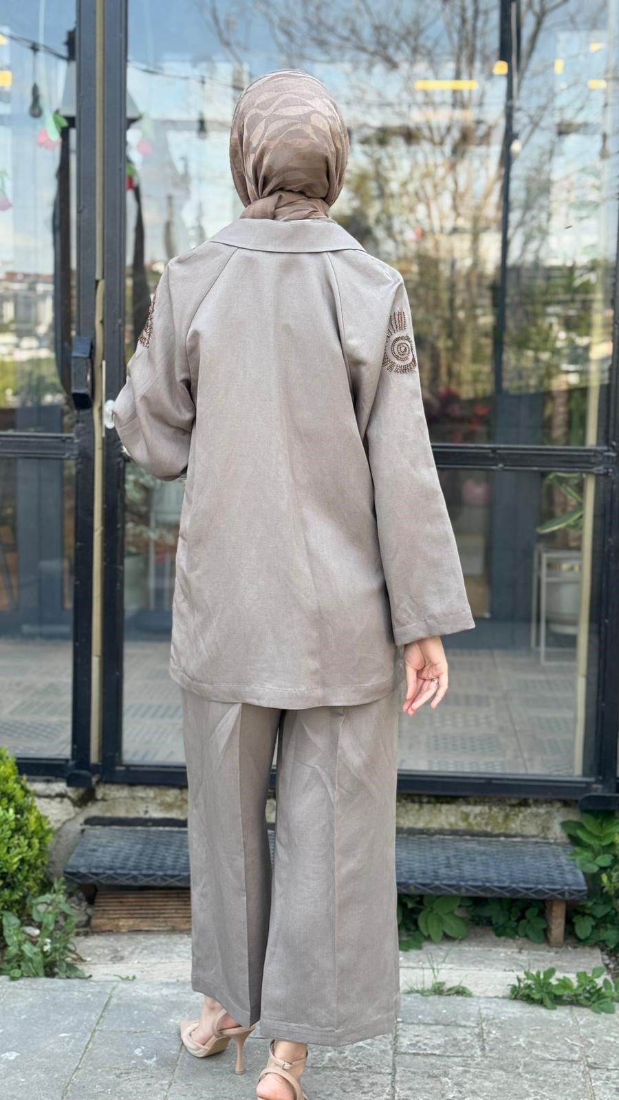 Kahma Güneş İşlemeli Ceket 26y25301
