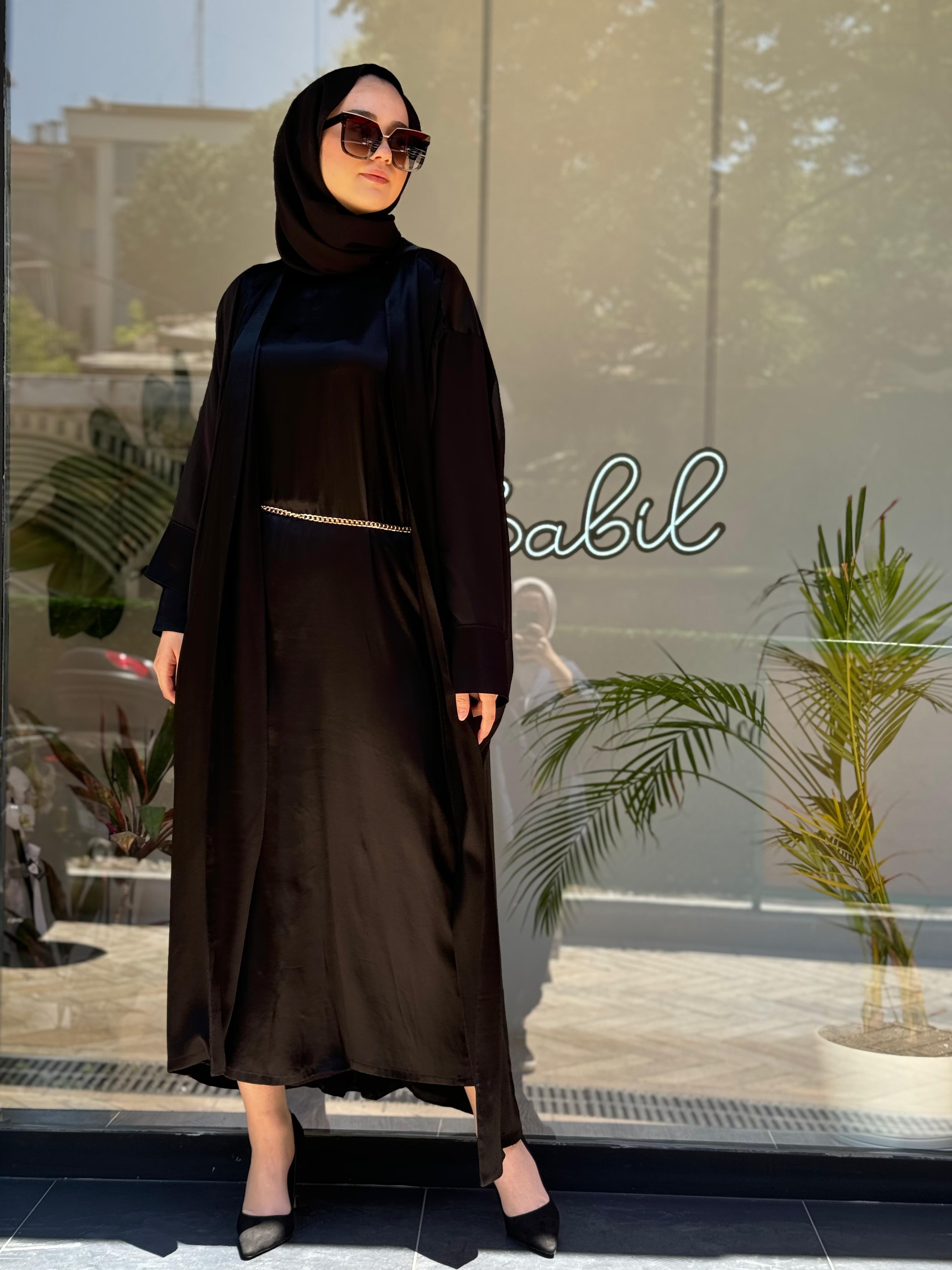 Kahma Kimono Siyah 24y14052