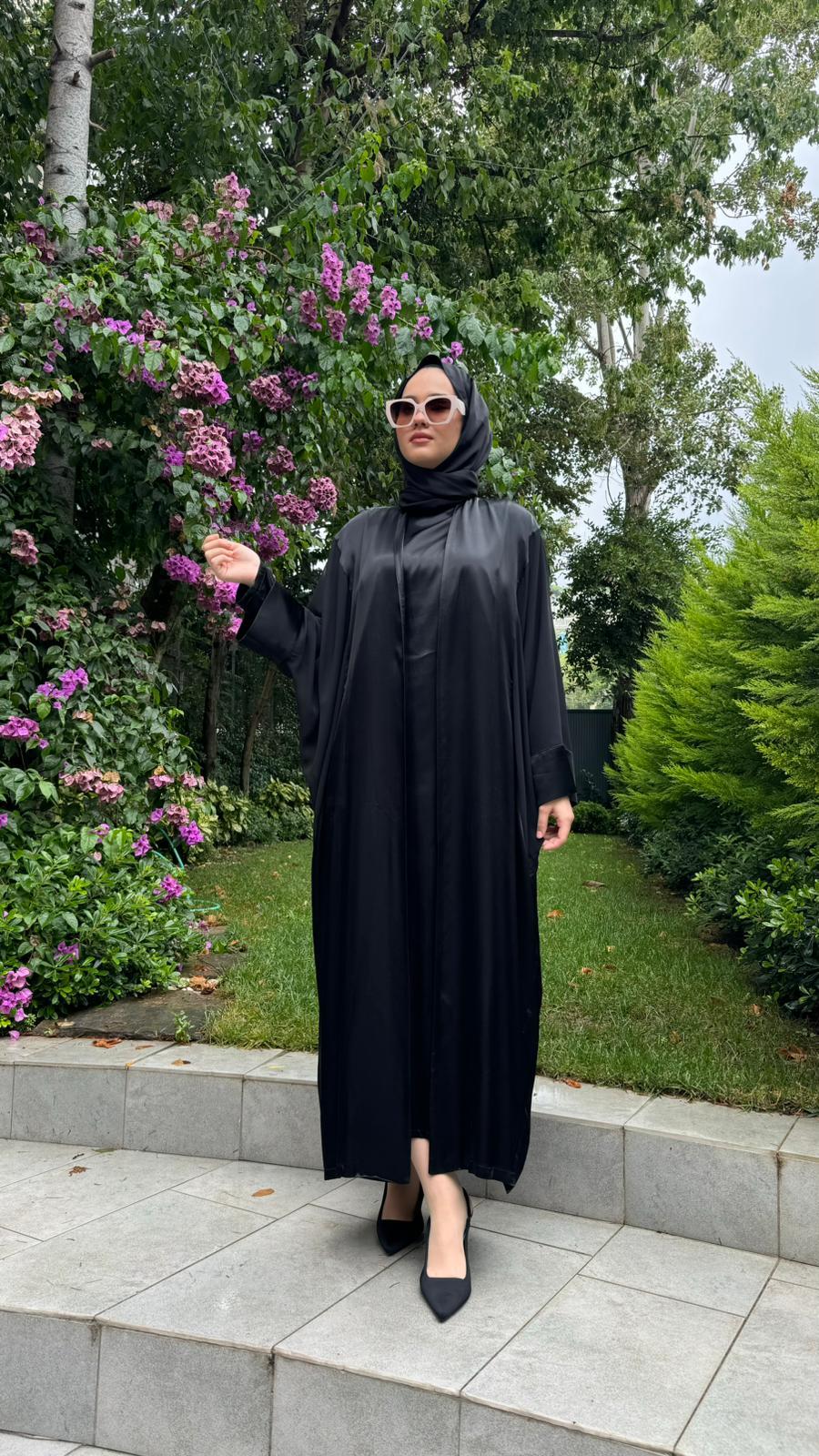 Kahma Kimono Siyah 24y14052