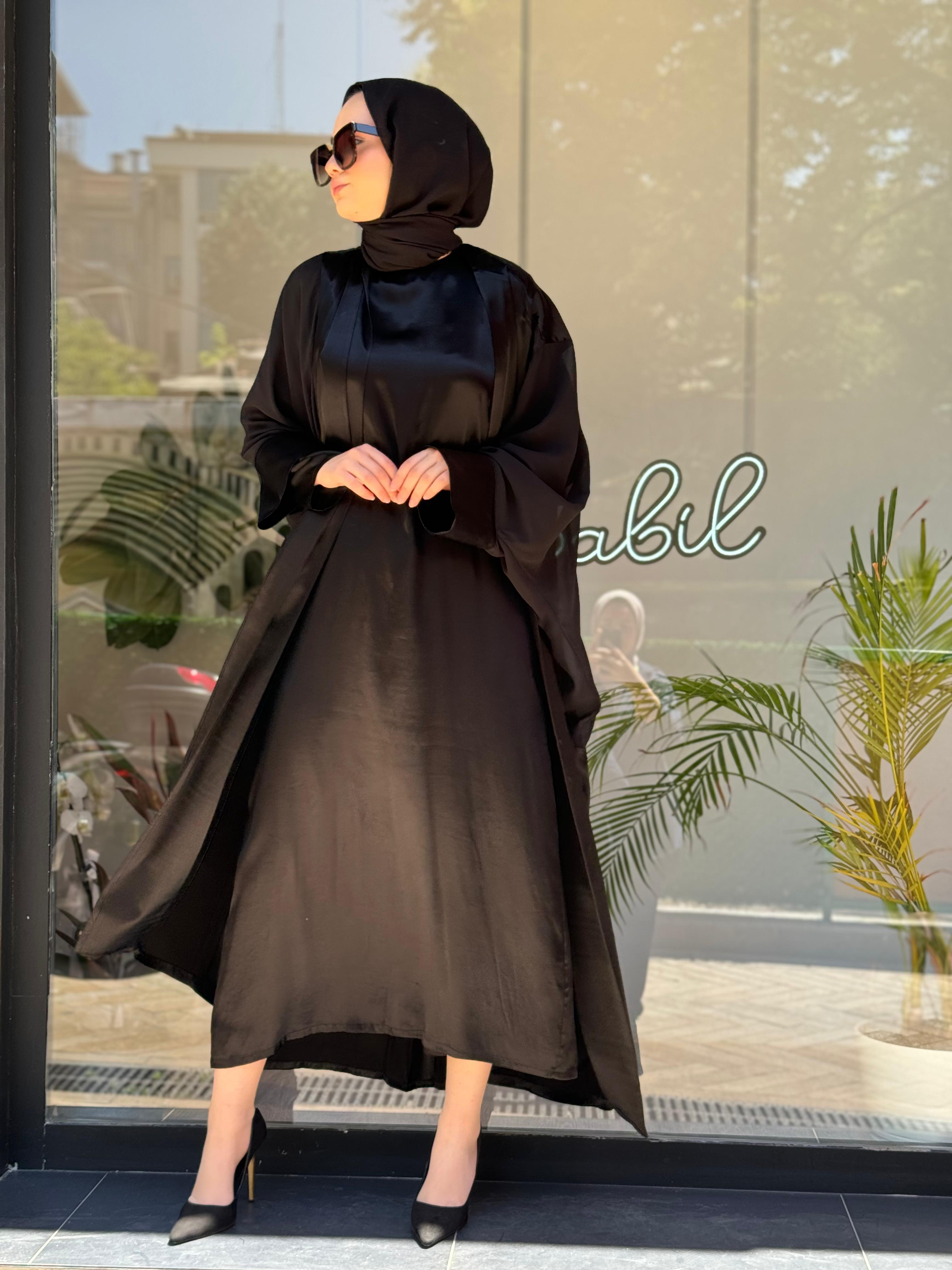 Kahma Kimono Siyah 24y14052