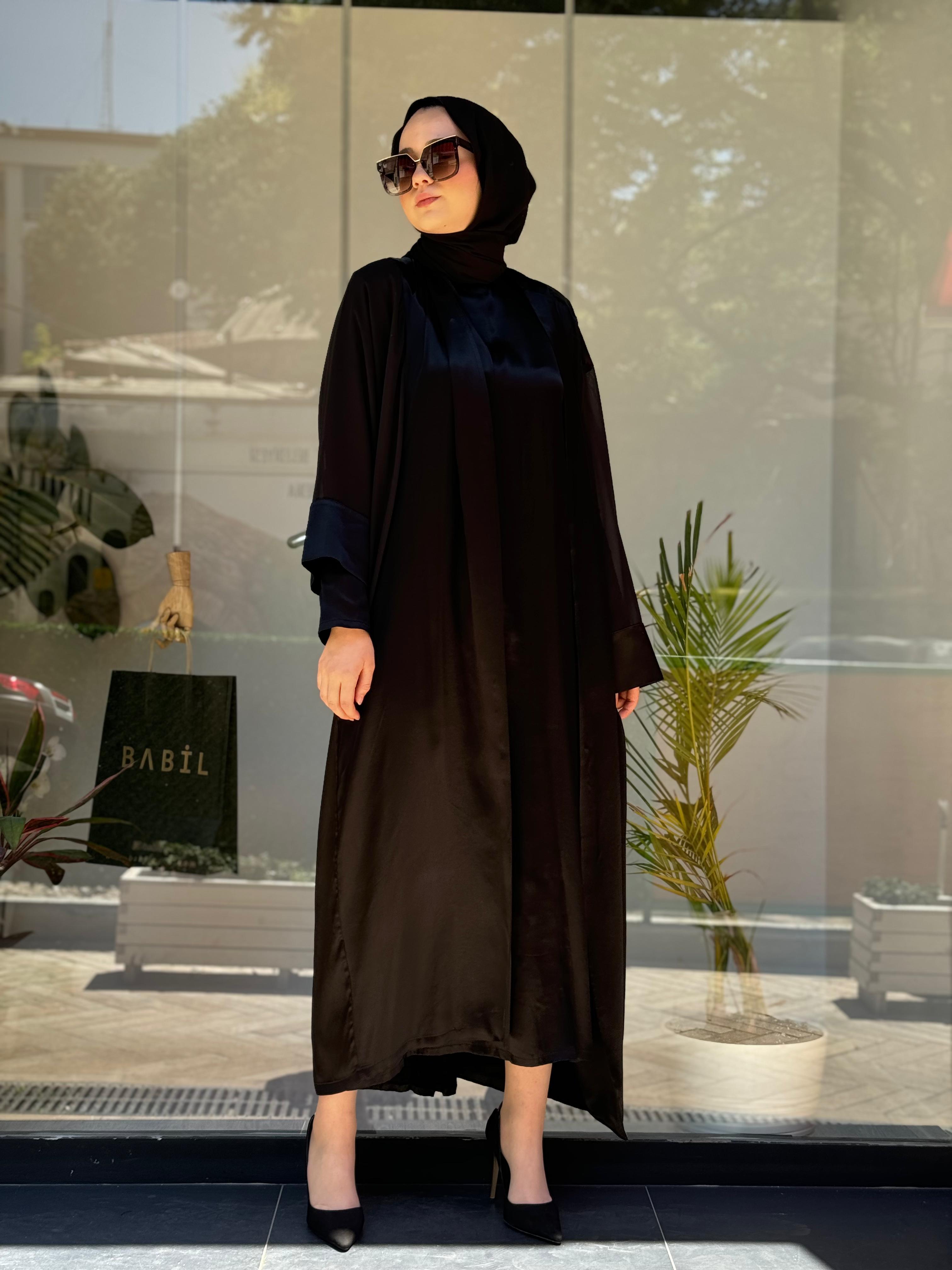 Kahma Kimono Siyah 24y14052