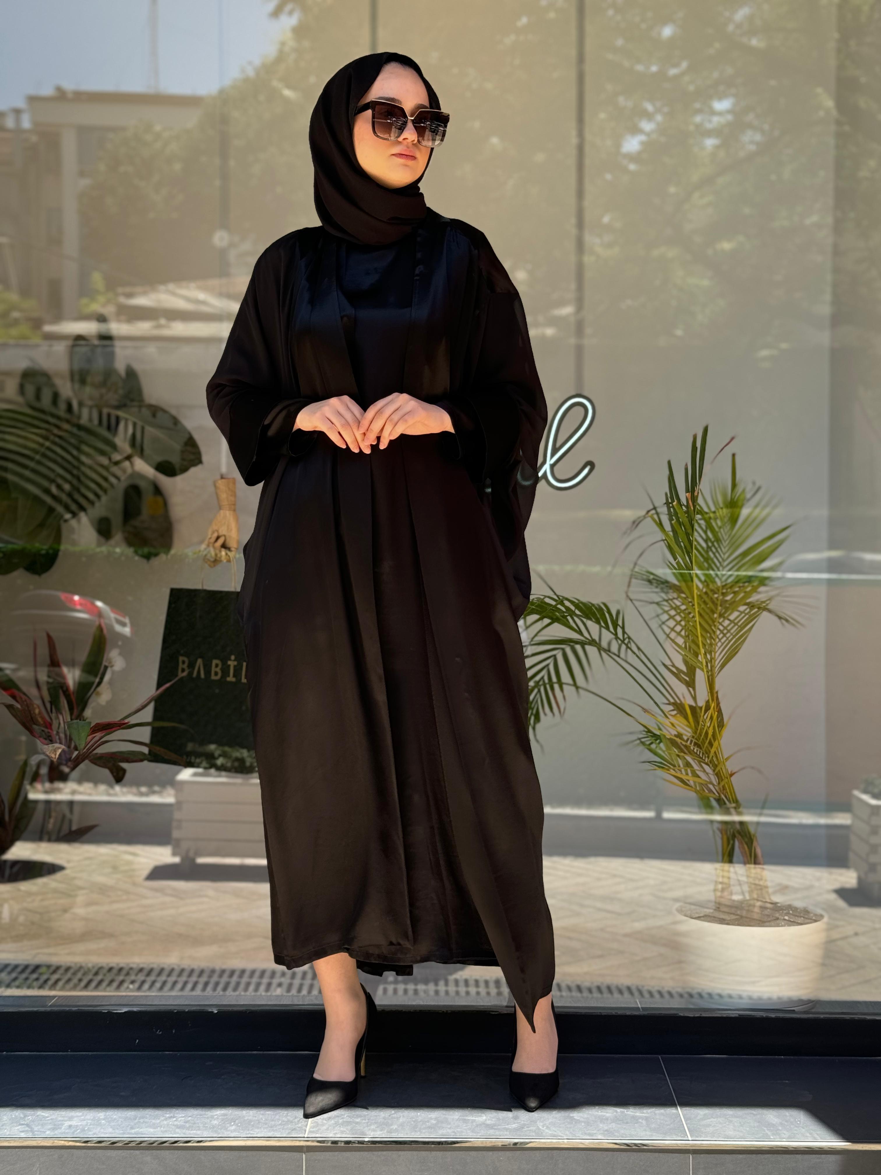 Kahma Kimono Siyah 24y14052