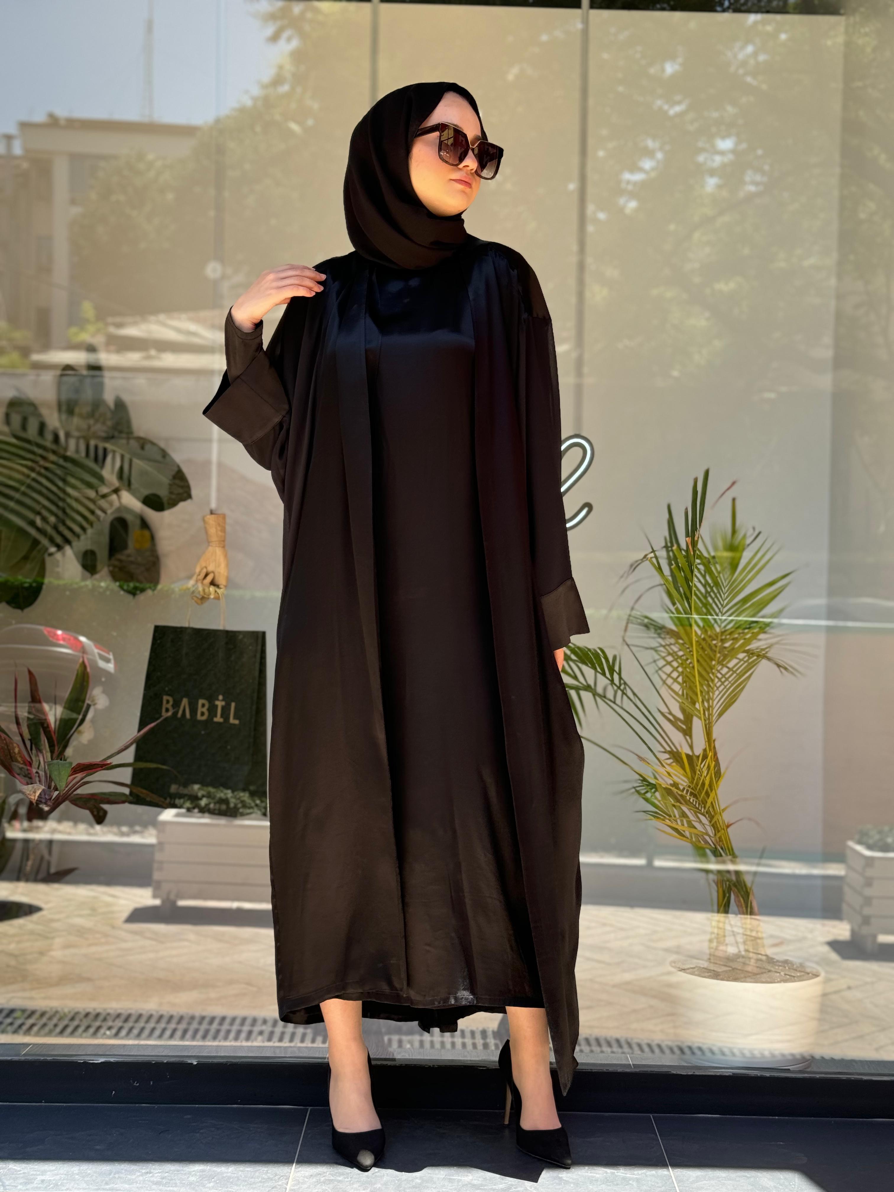 Kahma Kimono Siyah 24y14052