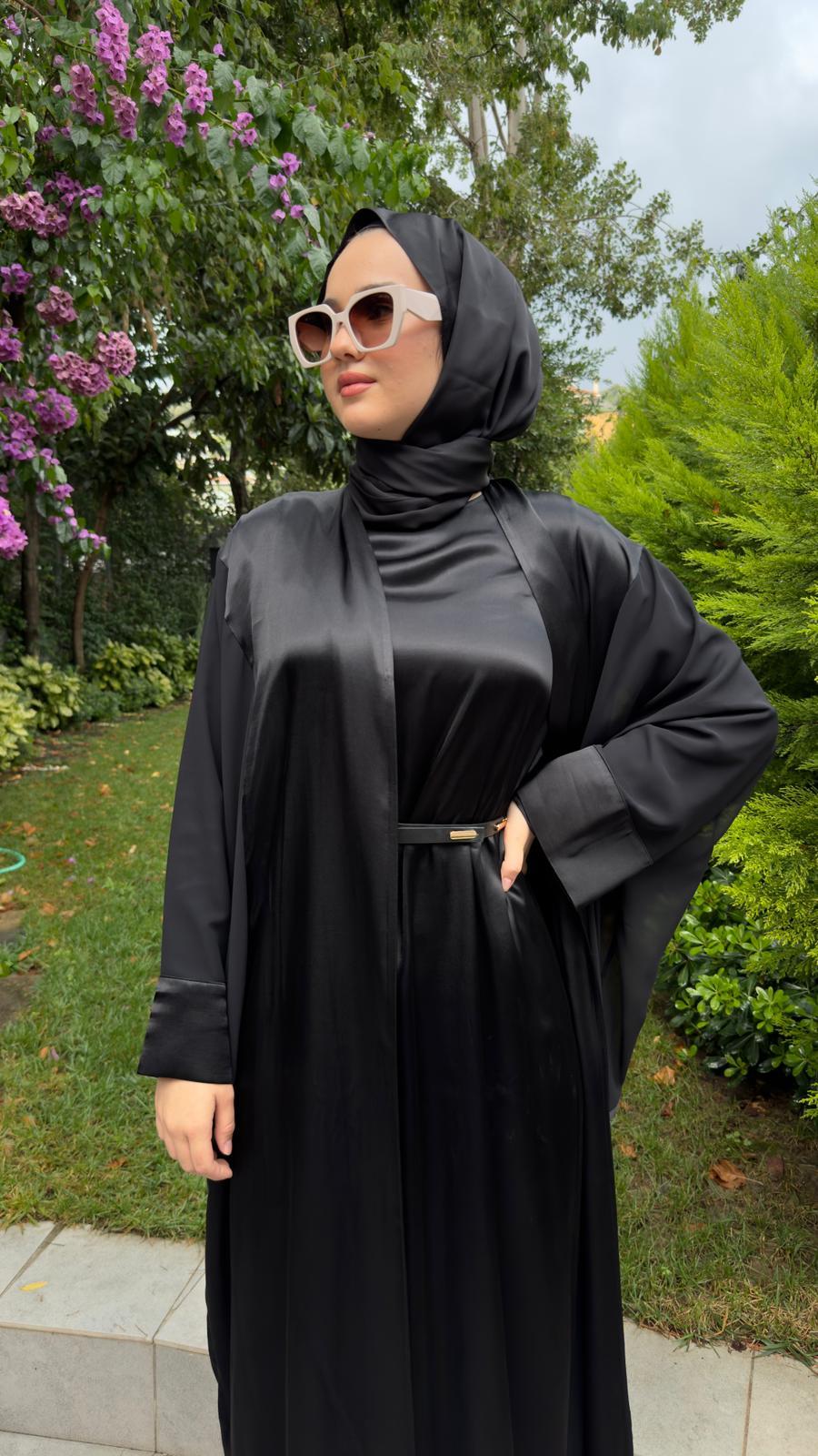 Kahma Kimono Siyah 24y14052