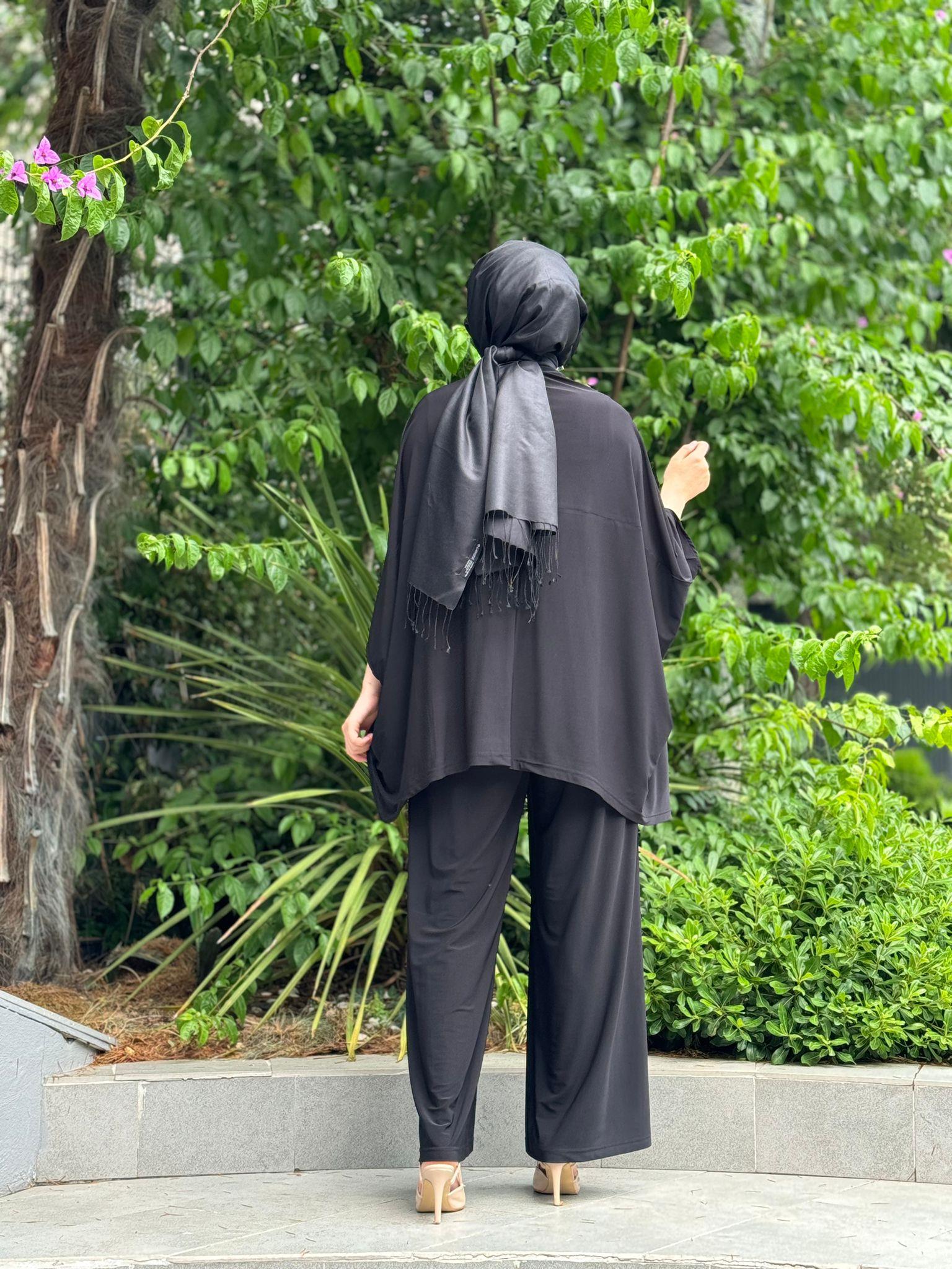 Kahma Kimono Siyah 24y14054