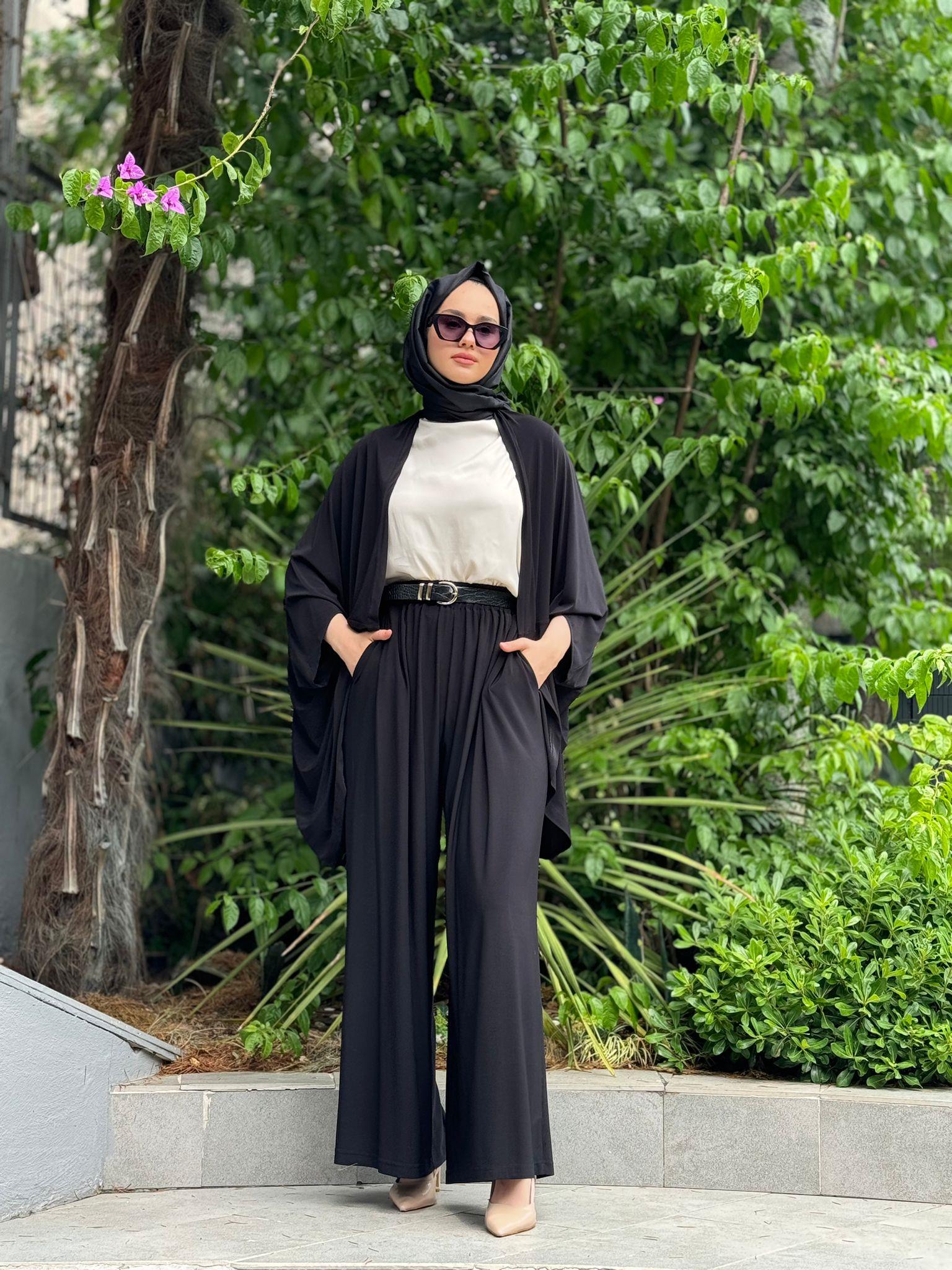 Kahma Kimono Siyah 24y14054