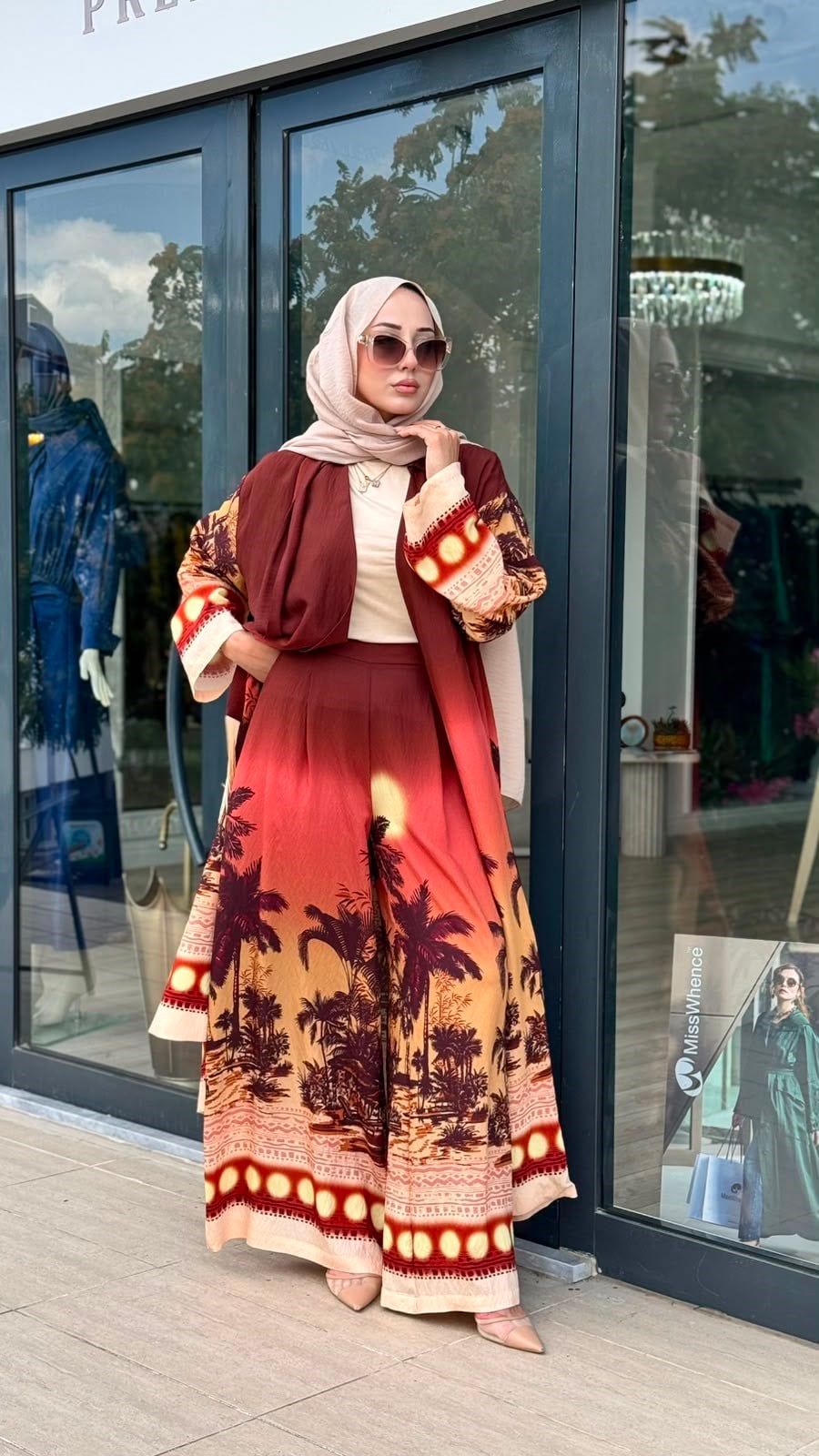 Kahma Kimonolu Pantolon Takım 26y14314