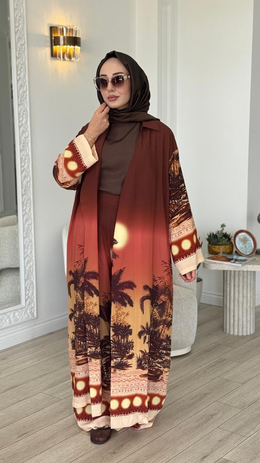 Kahma Kimonolu Pantolon Takım 26y14314