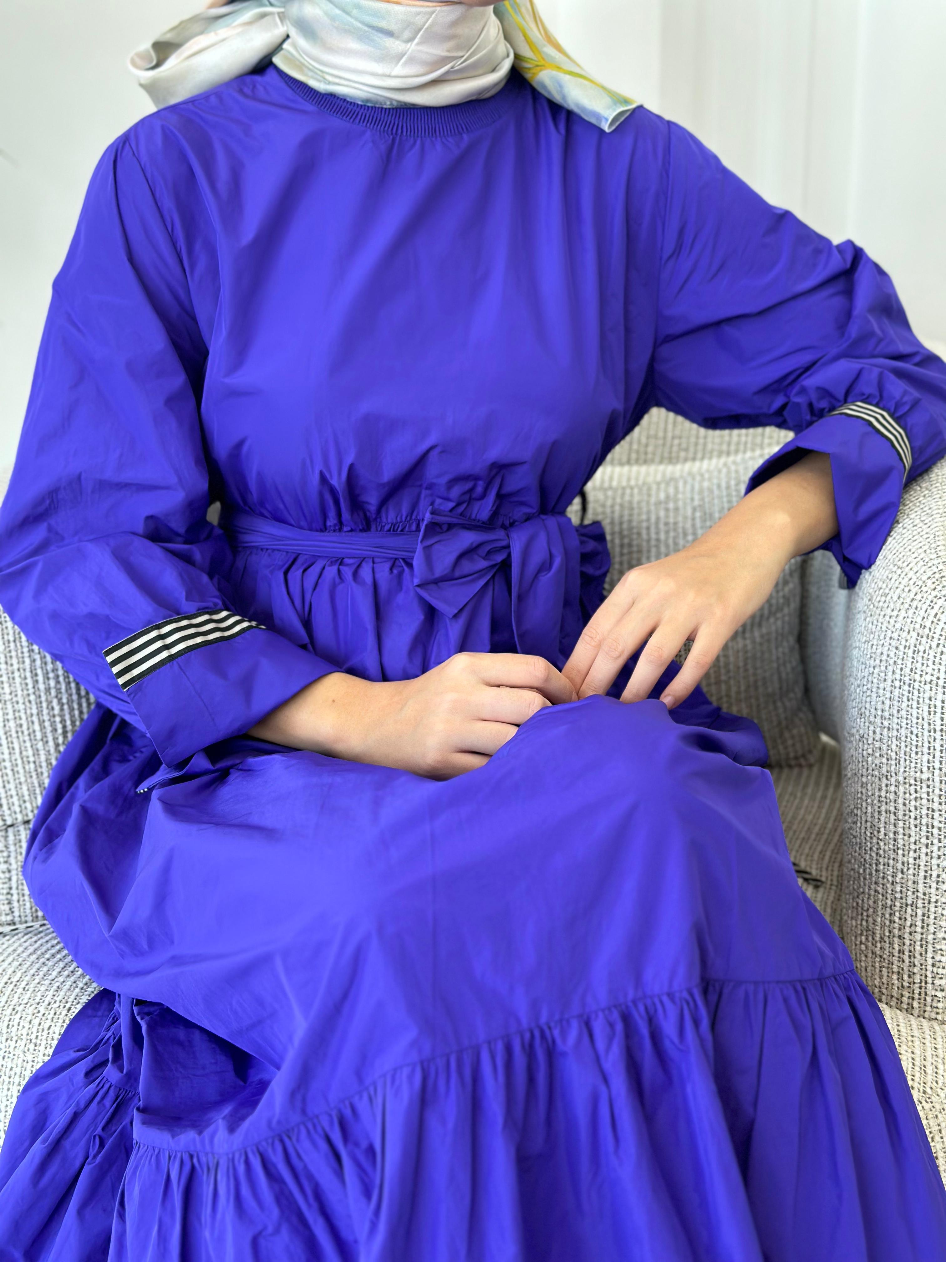Kahma Mor Elbise 24k13109