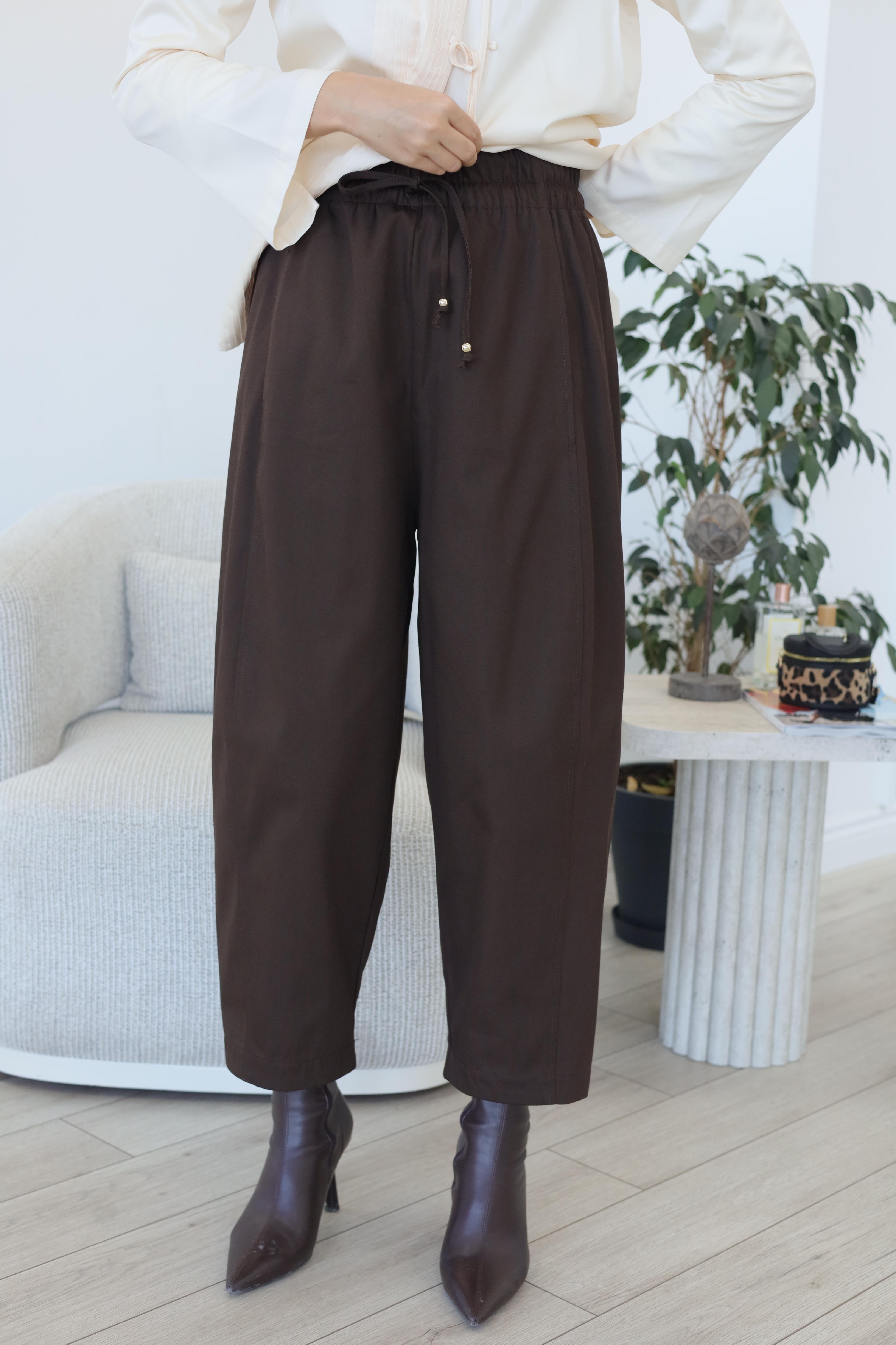 Kahma Pantolon Kahve 25k11210