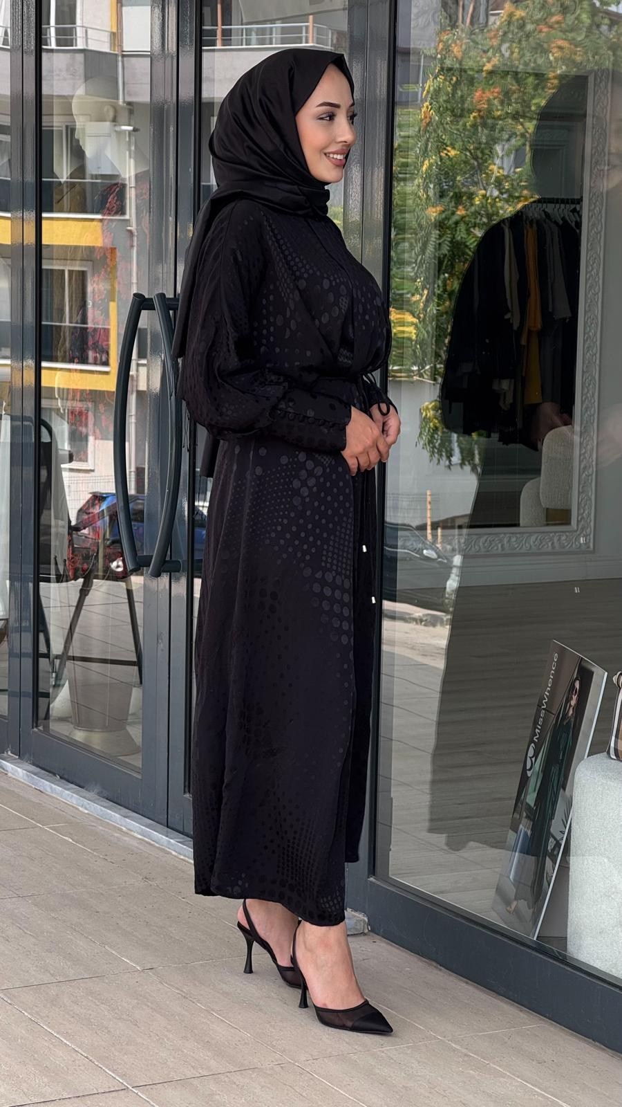 Kahma Puantiye Desenli Elbise 26y13310