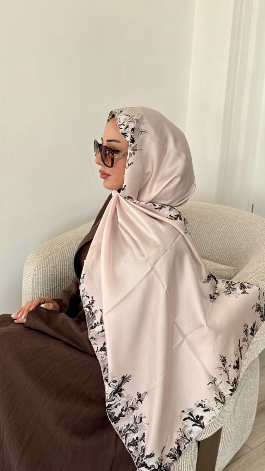 Maisa Mulberry İpek Şal Gül Kurusu B 2954