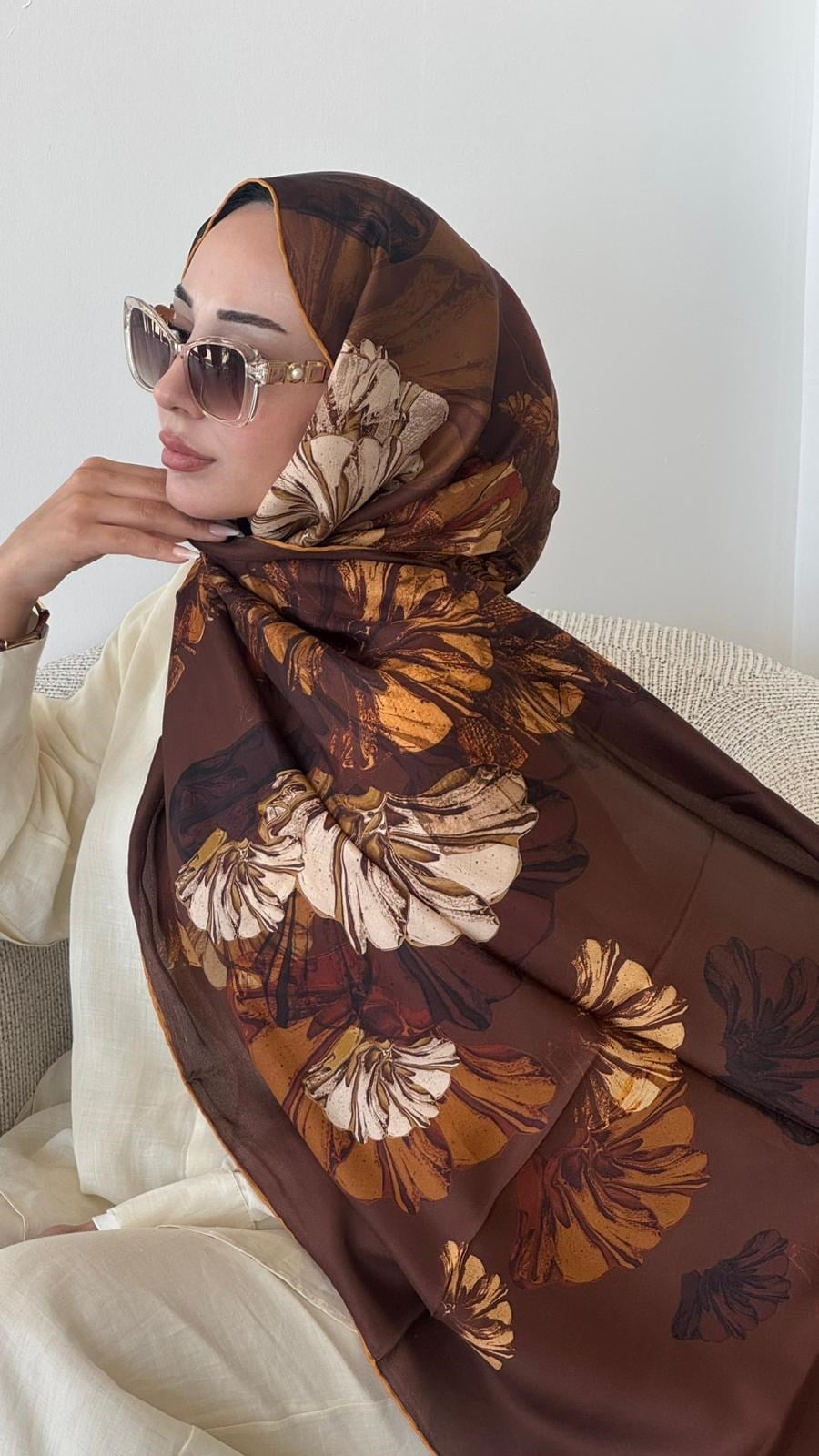 Maisa Pamuk İpek E Şal Tarçın 2955 