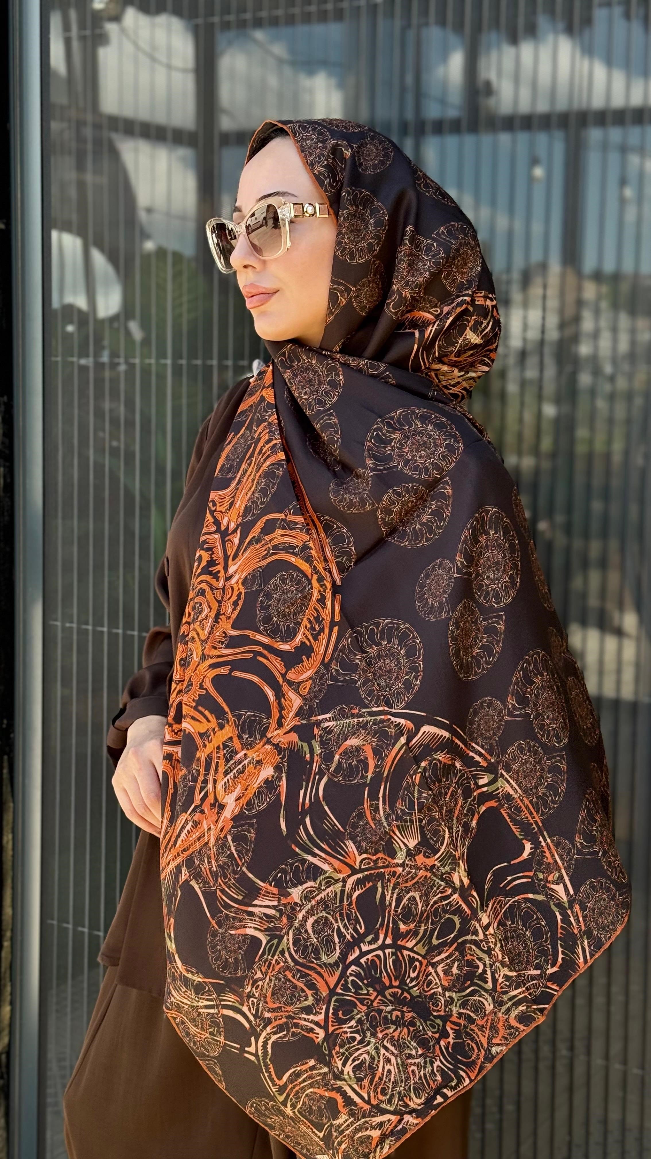 Maisa Pamuk İpek F Şal Bakır 2955