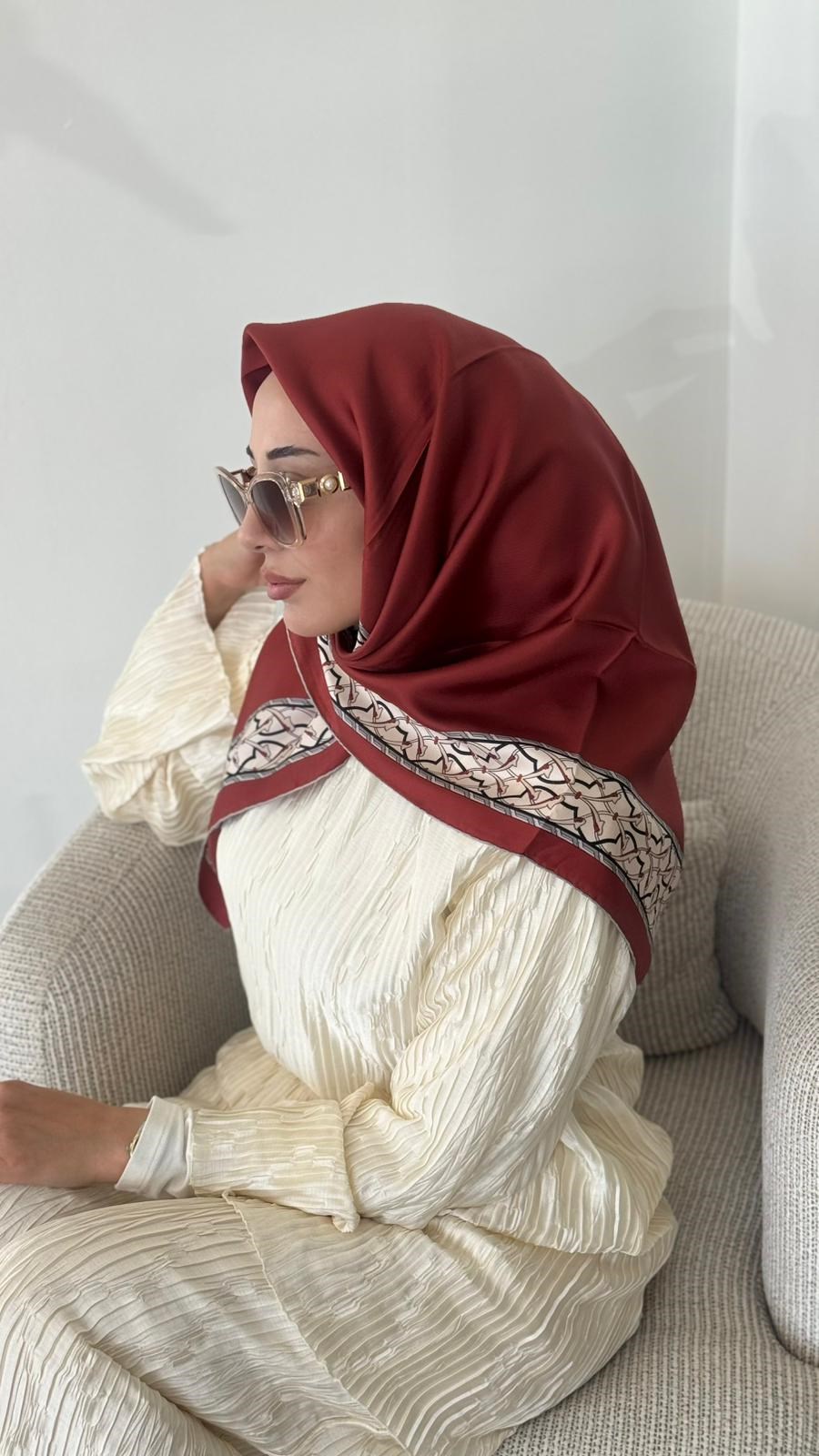 Maisa Tivil Bordo Eşarp A 2959