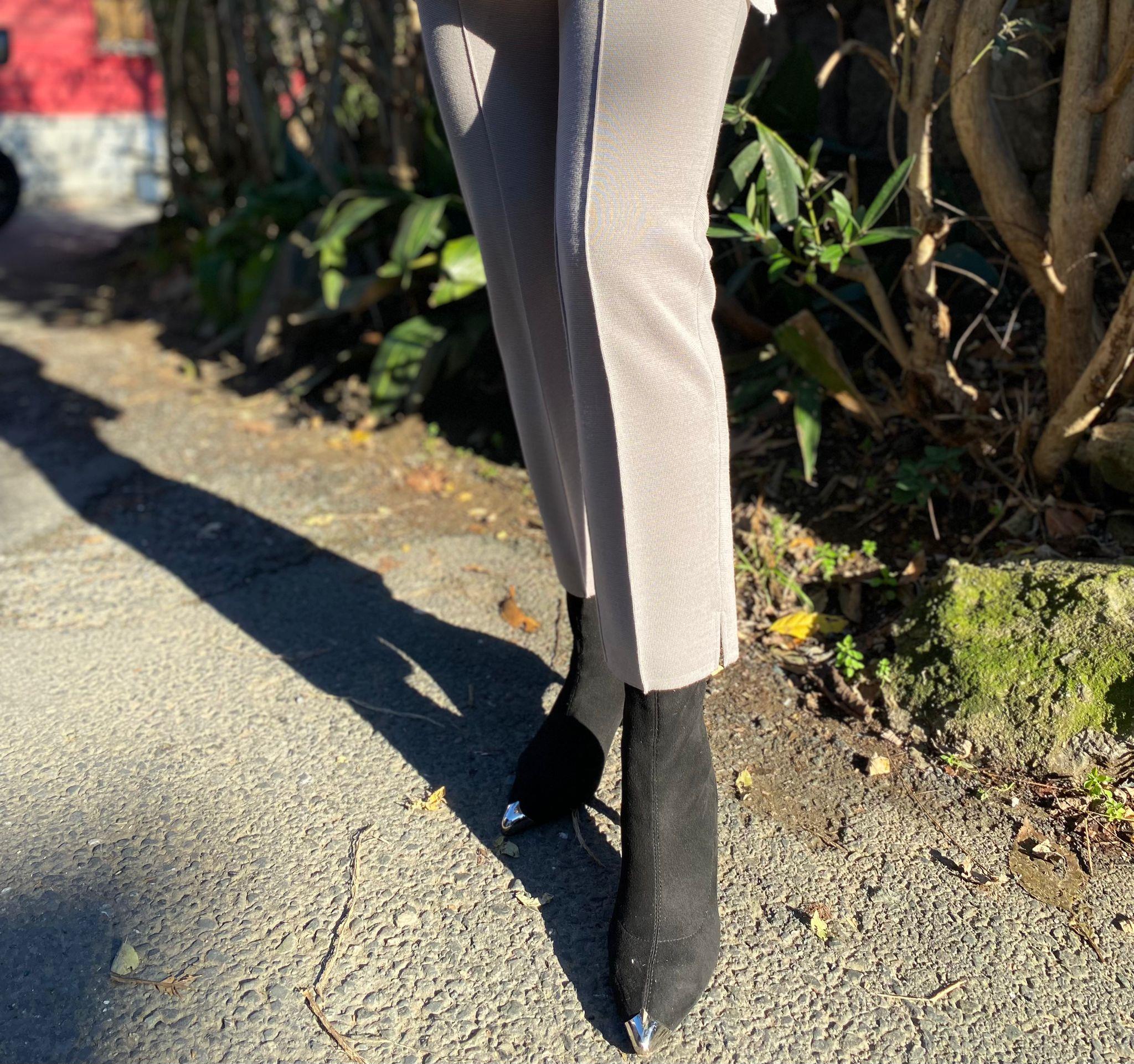 Miss Dalida Dar Paça Triko Pantolon Terra Milky t24k-7000