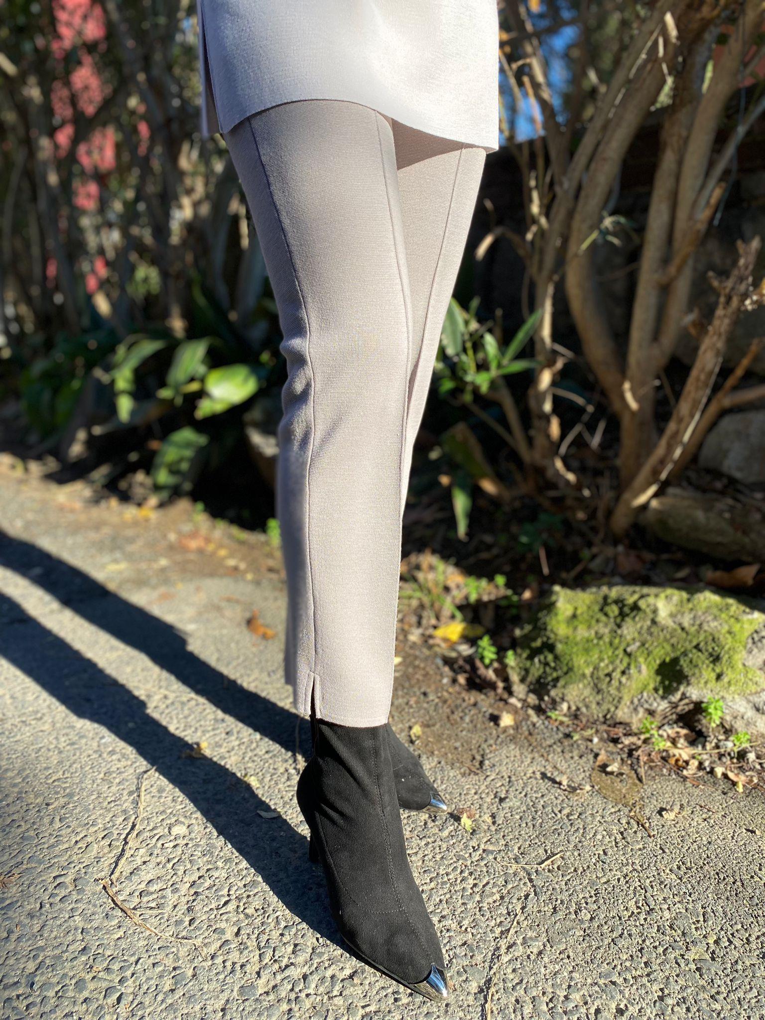 Miss Dalida Dar Paça Triko Pantolon Terra Milky t24k-7000