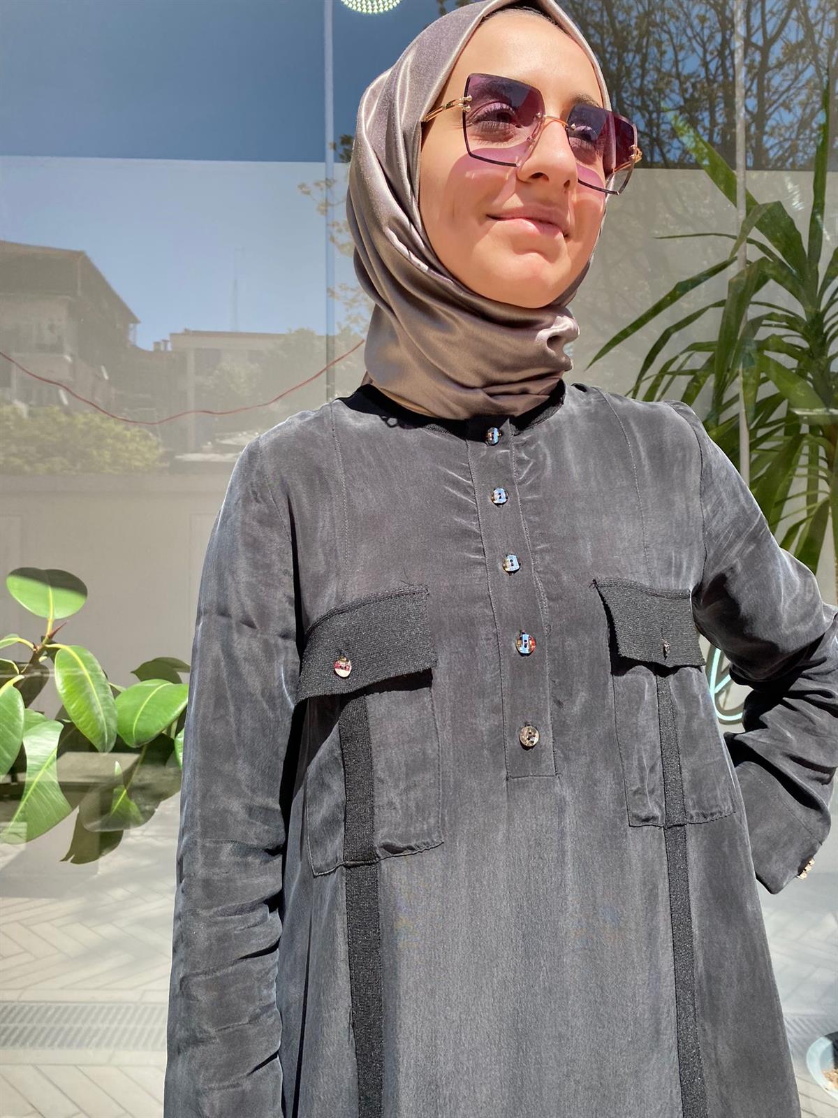 Miss Dalida Siyah Elbise T23Y-4034