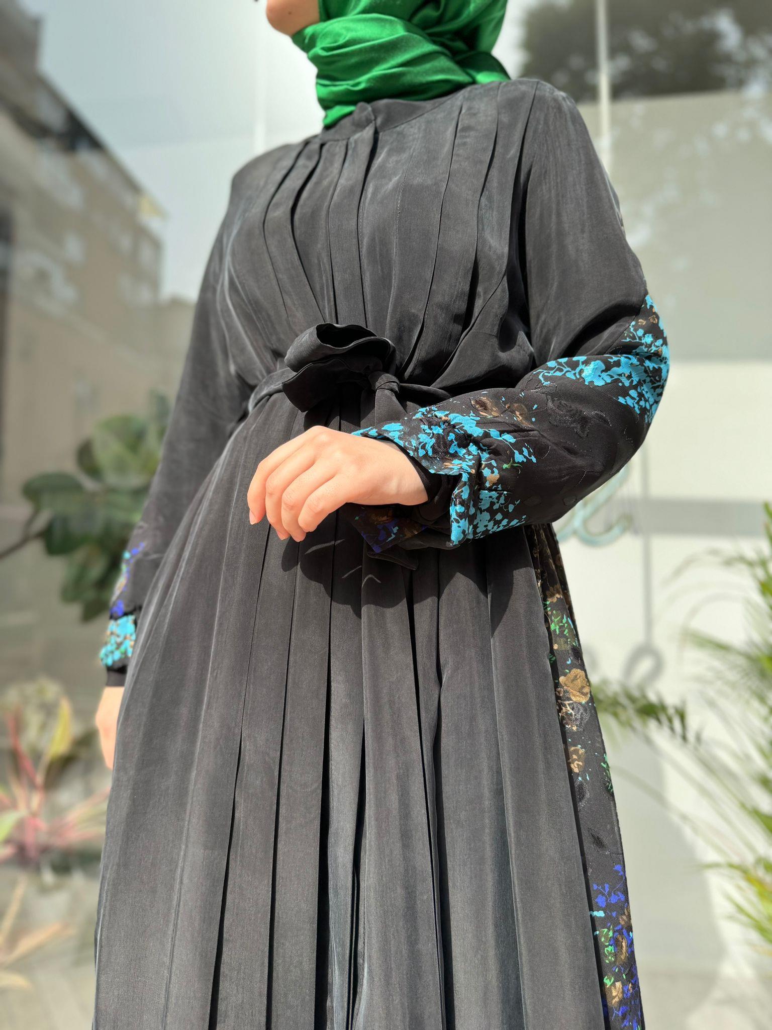 Misswhence Arkası Desenli Gömlek Siyah 35309