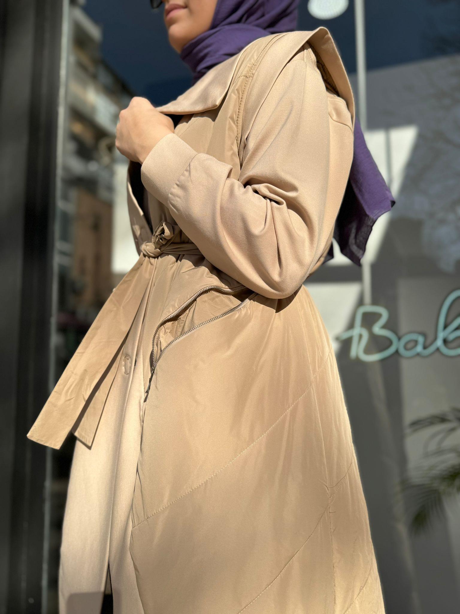 Misswhence Asimetrik Yelek Bej 34700