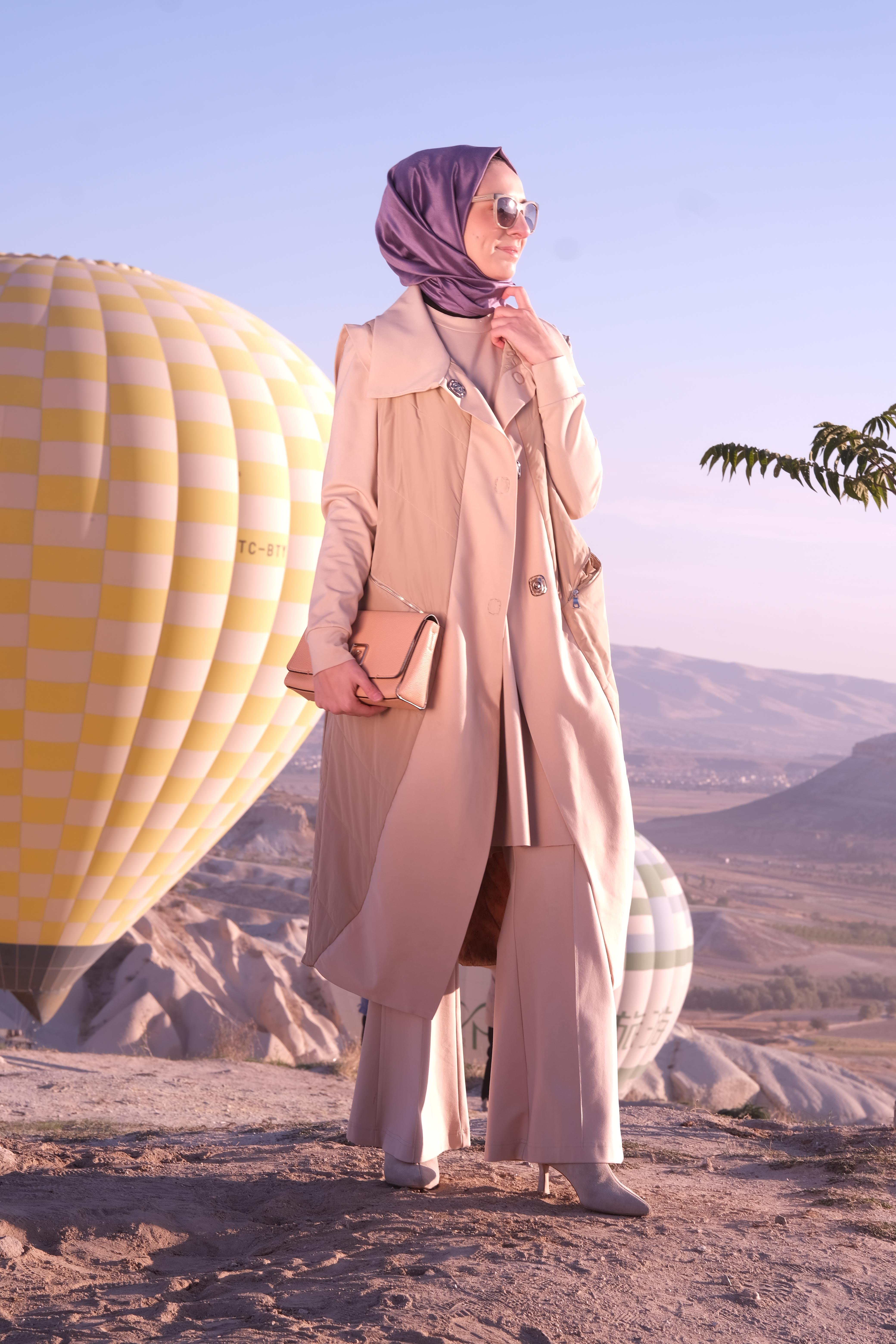 Misswhence Asimetrik Yelek Bej 34700