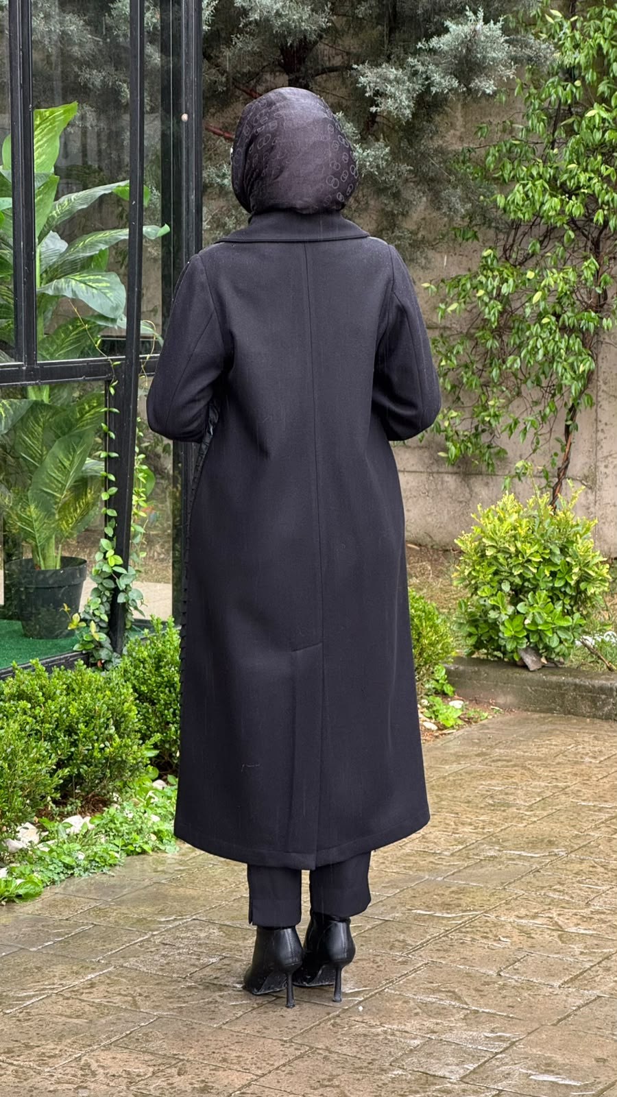 Misswhence Balıksırtı Kaşe Kaban 40504