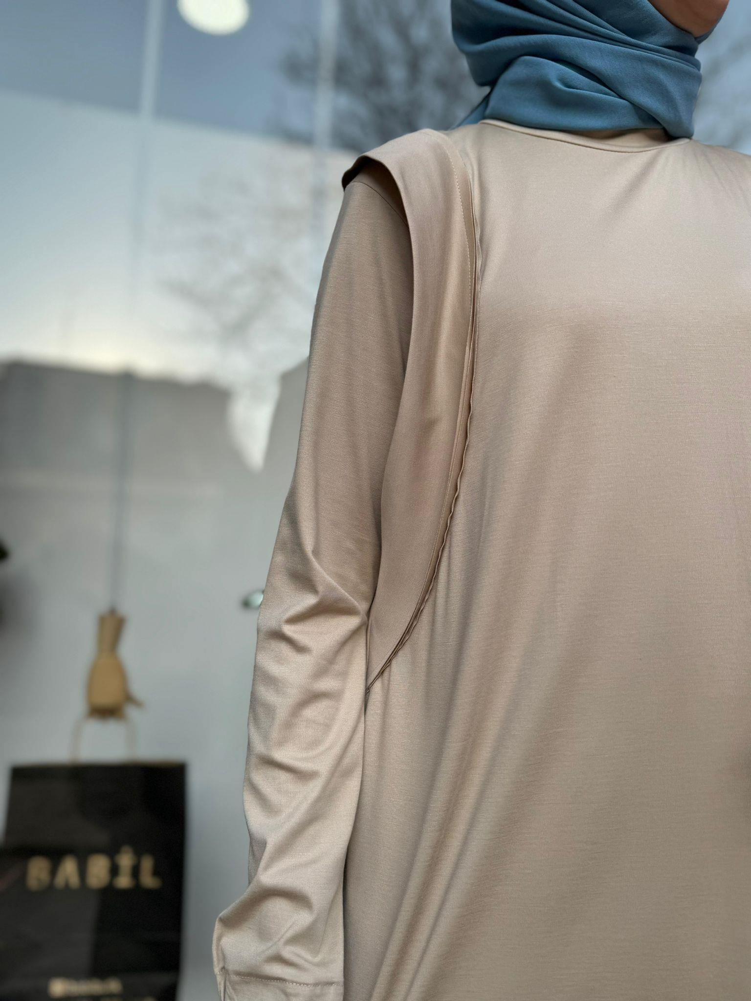 Misswhence Bambu Basic Tunik Camel 35025