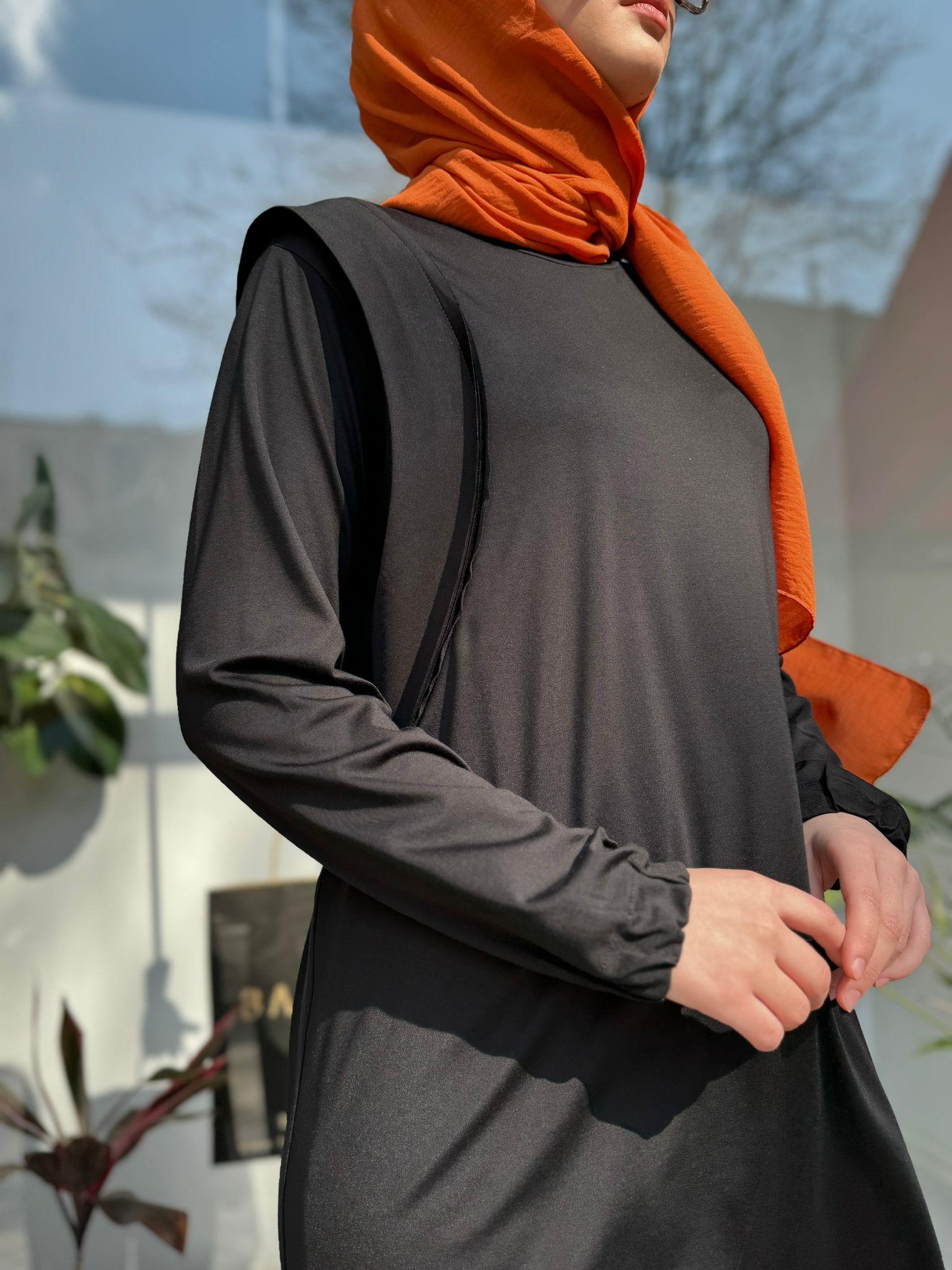 Misswhence Bambu Basic Tunik Siyah 35025