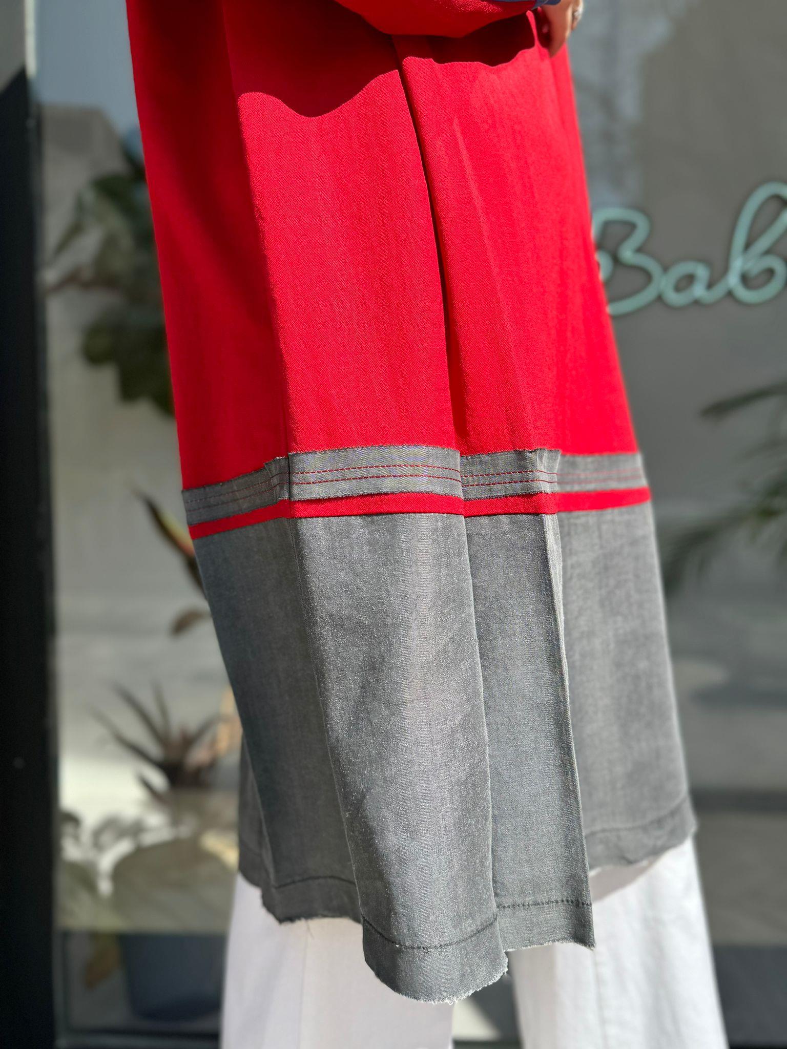Misswhence Baskılı Tunik Mavi 35002