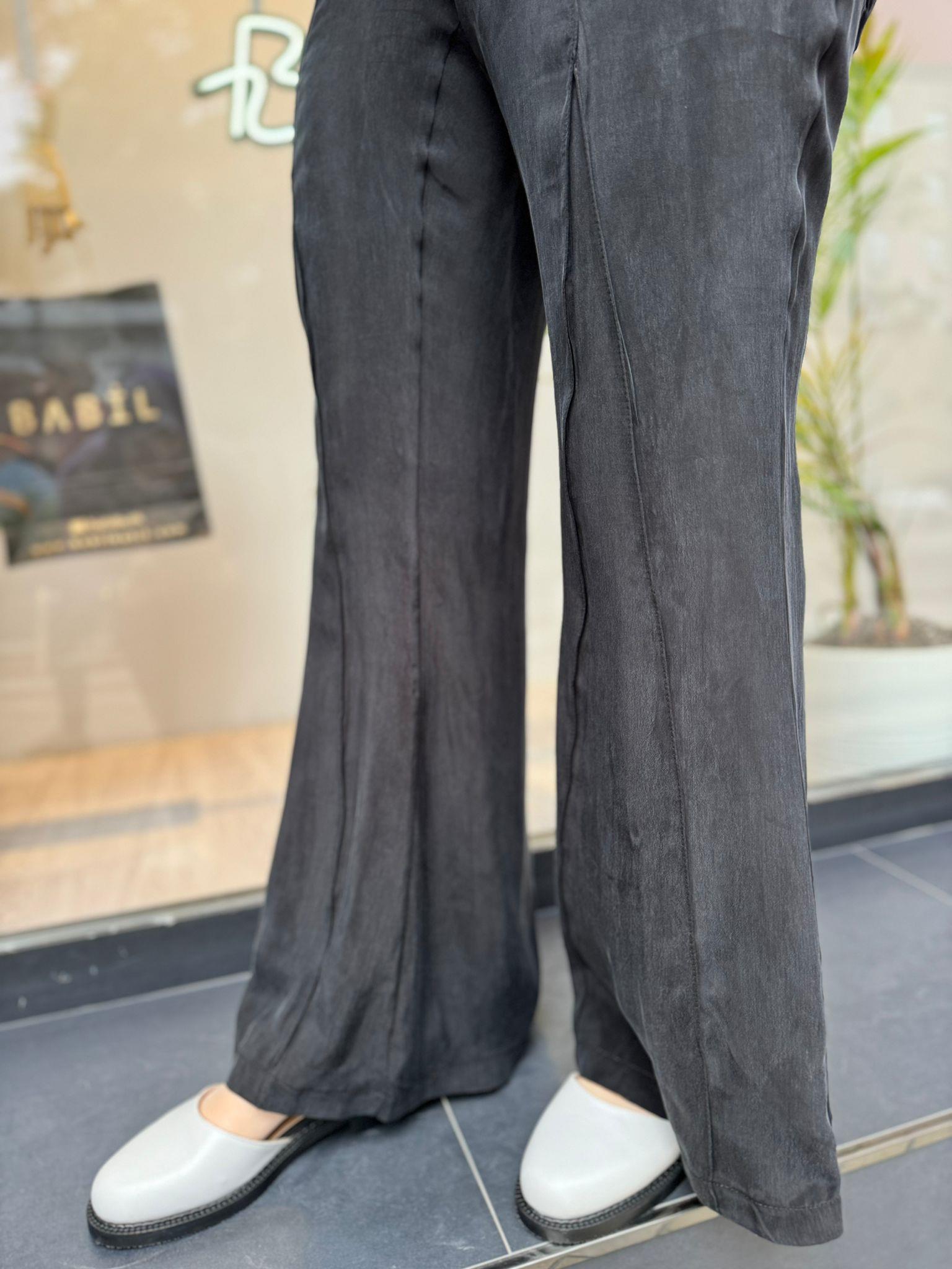 Misswhence Beli Lastikli Pantolon Siyah 35122