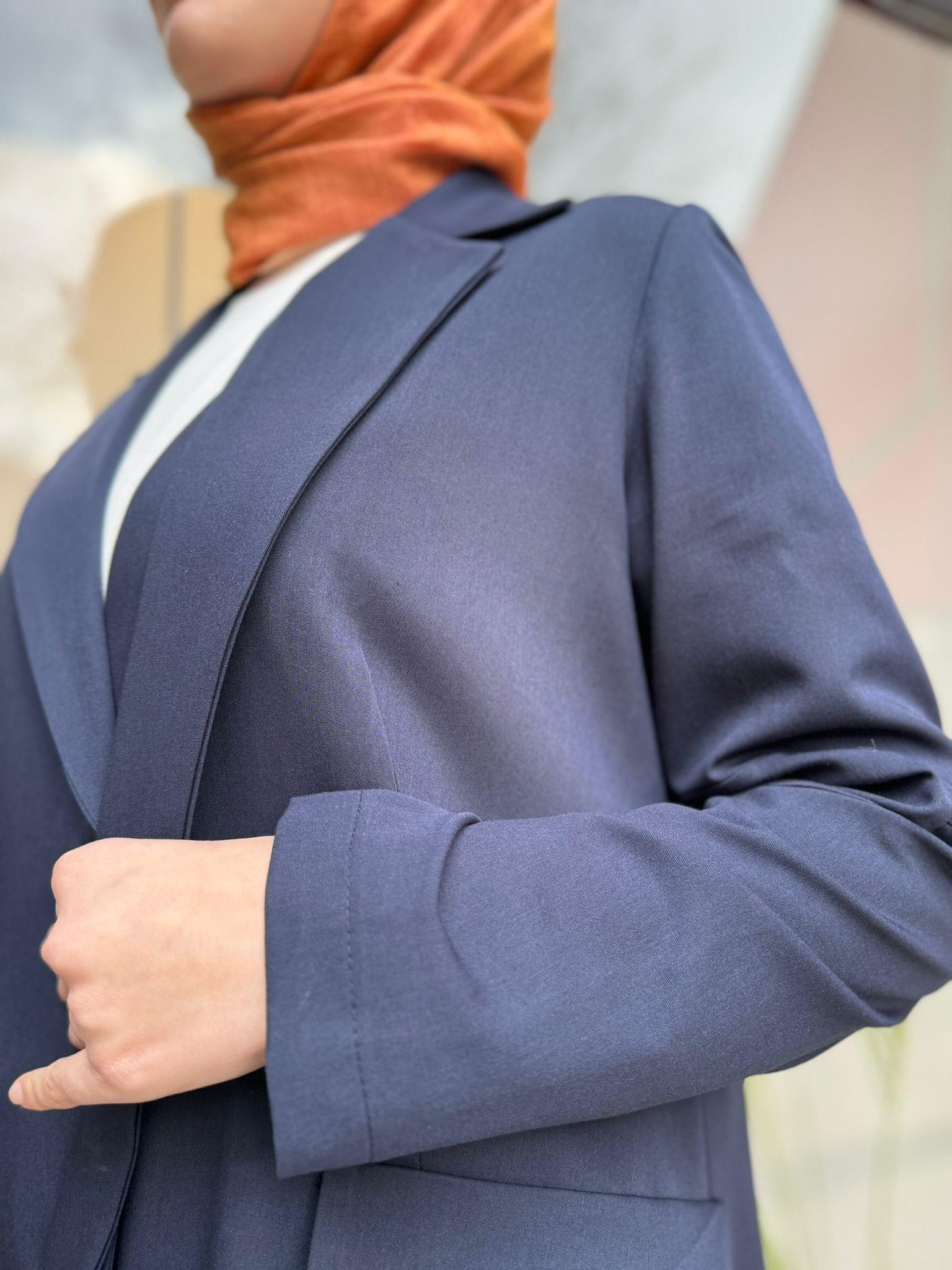 Misswhence Blazer Ceket Lacivert 35203