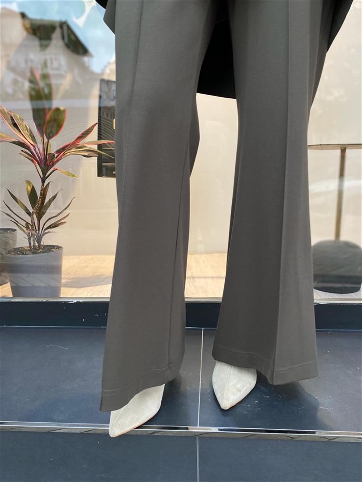 Misswhence Bol Paça Pantolon Haki 34129