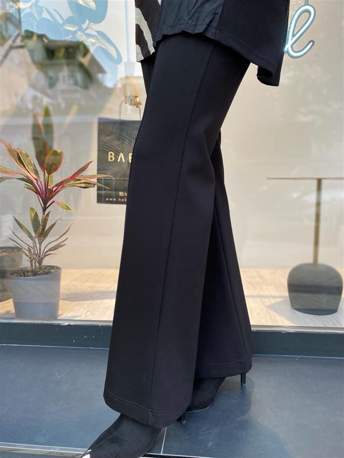 Misswhence Bol Paça Pantolon Siyah 34129