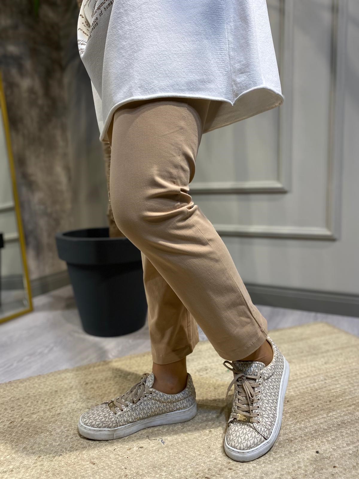 MissWhence Boru Paça Pantalon Camel 31117