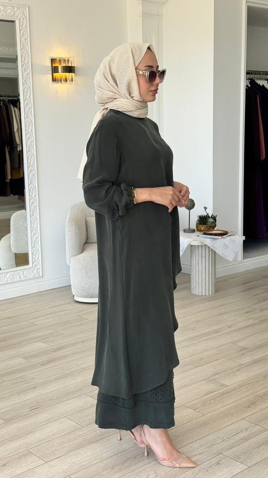 Misswhence Çapraz Kesim Uzun Takım 39003